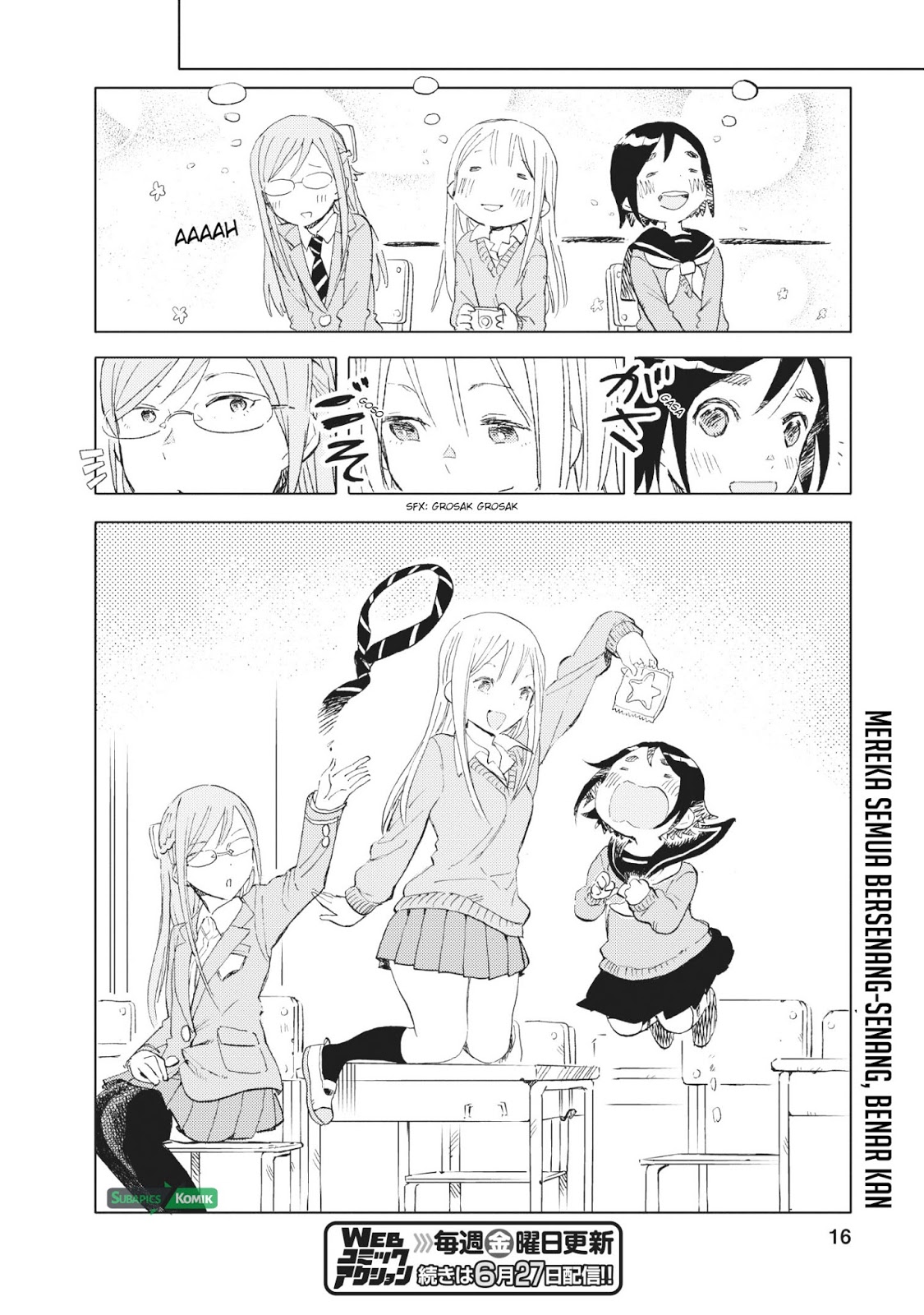 Joshikausei Chapter 16 - halaman 17