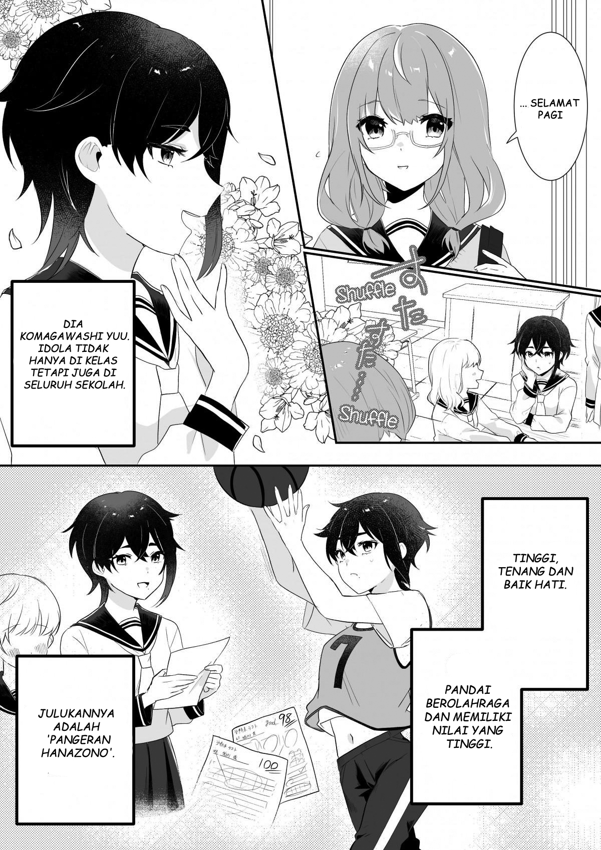 Joshikou no Ouji-sama to Osananajimi no Jimiko-chan Chapter 0 - halaman 2