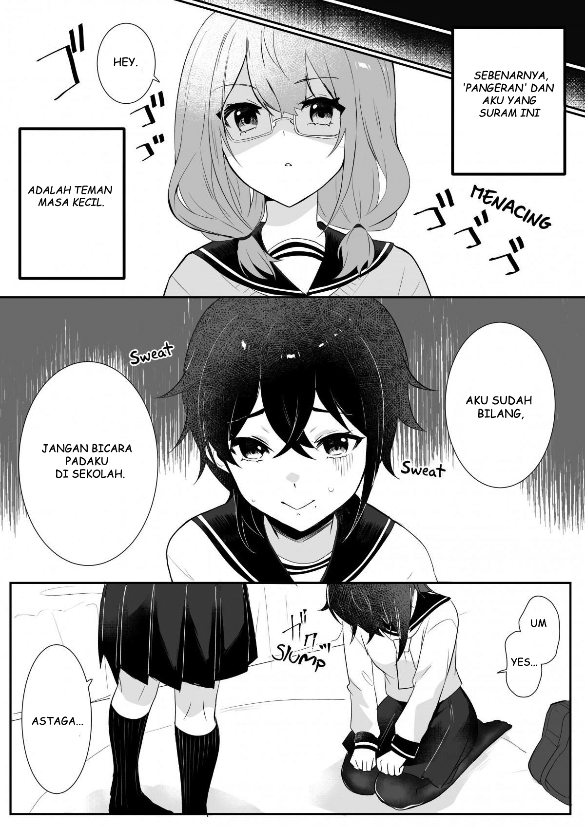 Joshikou no Ouji-sama to Osananajimi no Jimiko-chan Chapter 0 - halaman 3