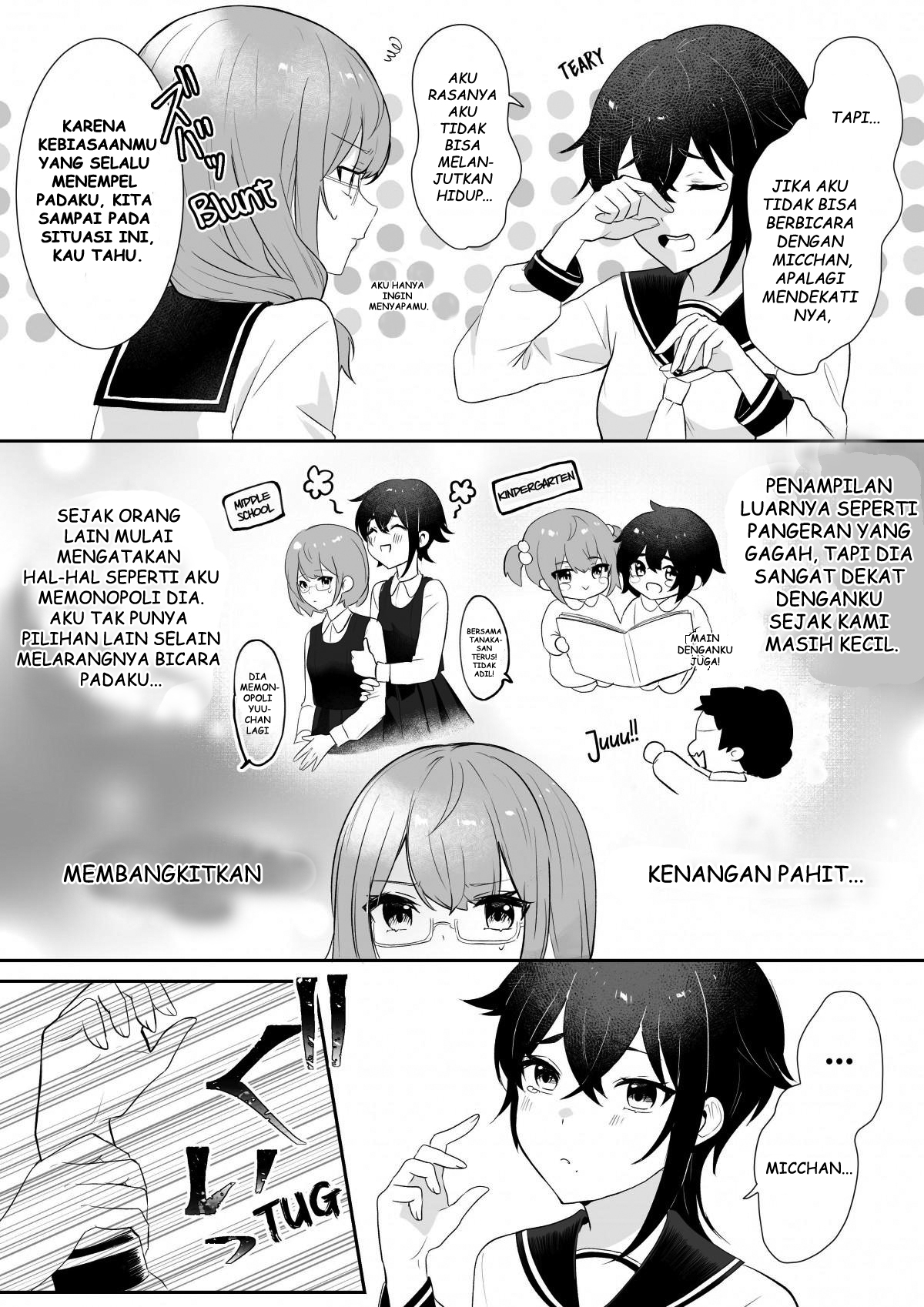 Joshikou no Ouji-sama to Osananajimi no Jimiko-chan Chapter 0 - halaman 4