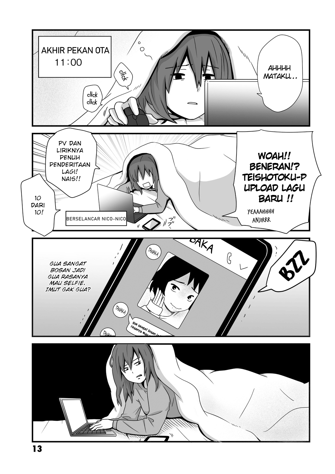 Joshikousei no Mudazukai Chapter 3 - halaman 1