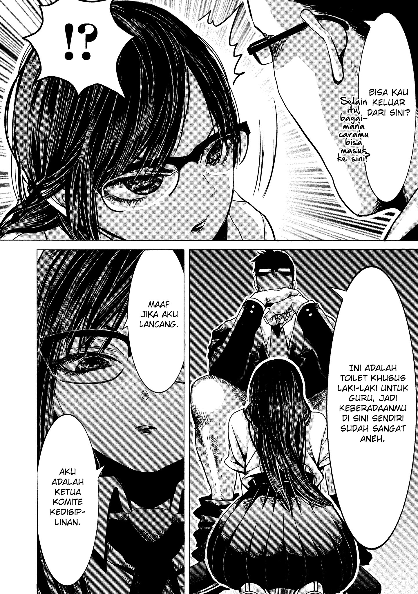 Joshikousei to Seishokusha-san Chapter 1 - halaman 8