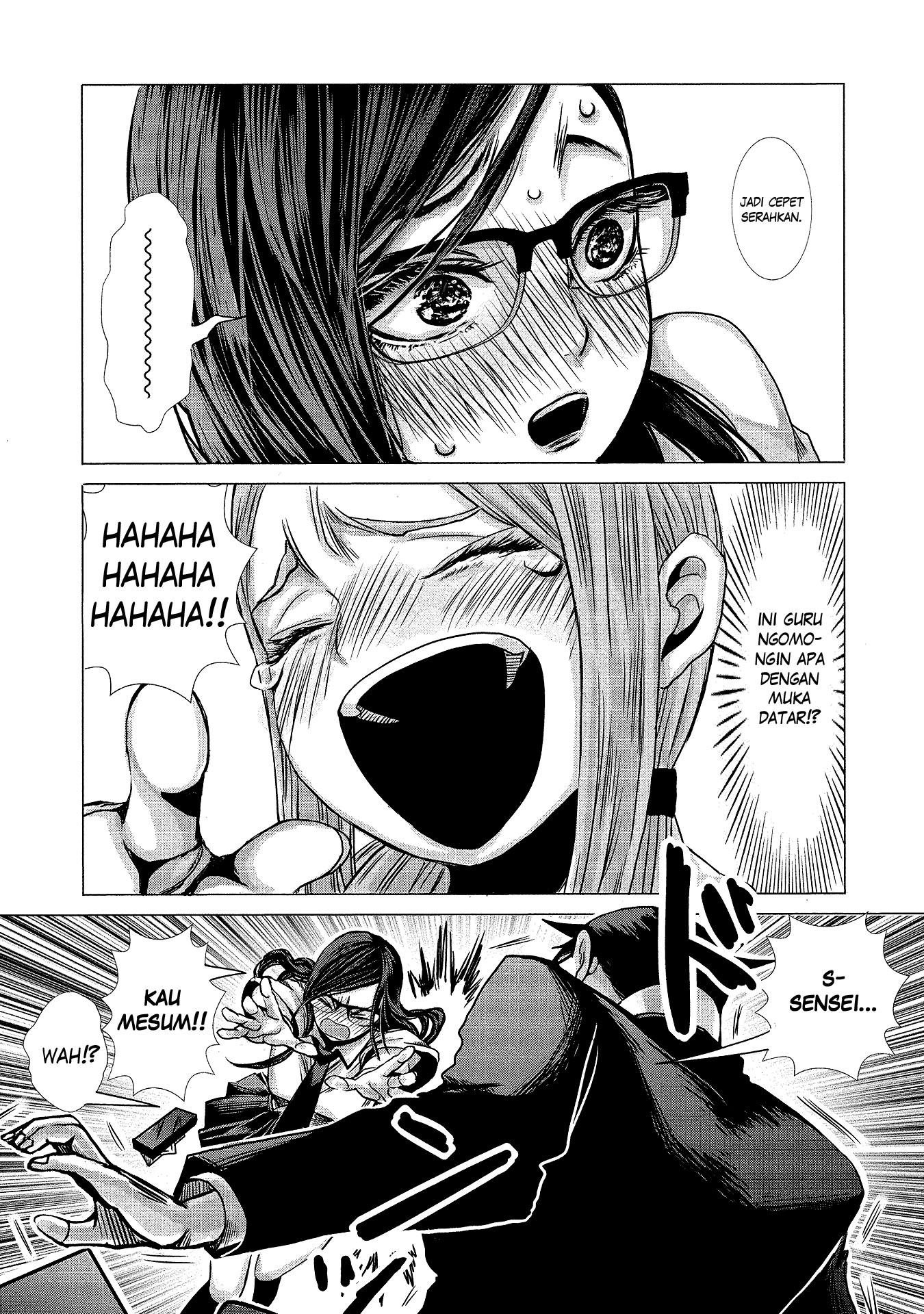 Joshikousei to Seishokusha-san Chapter 3 - halaman 8