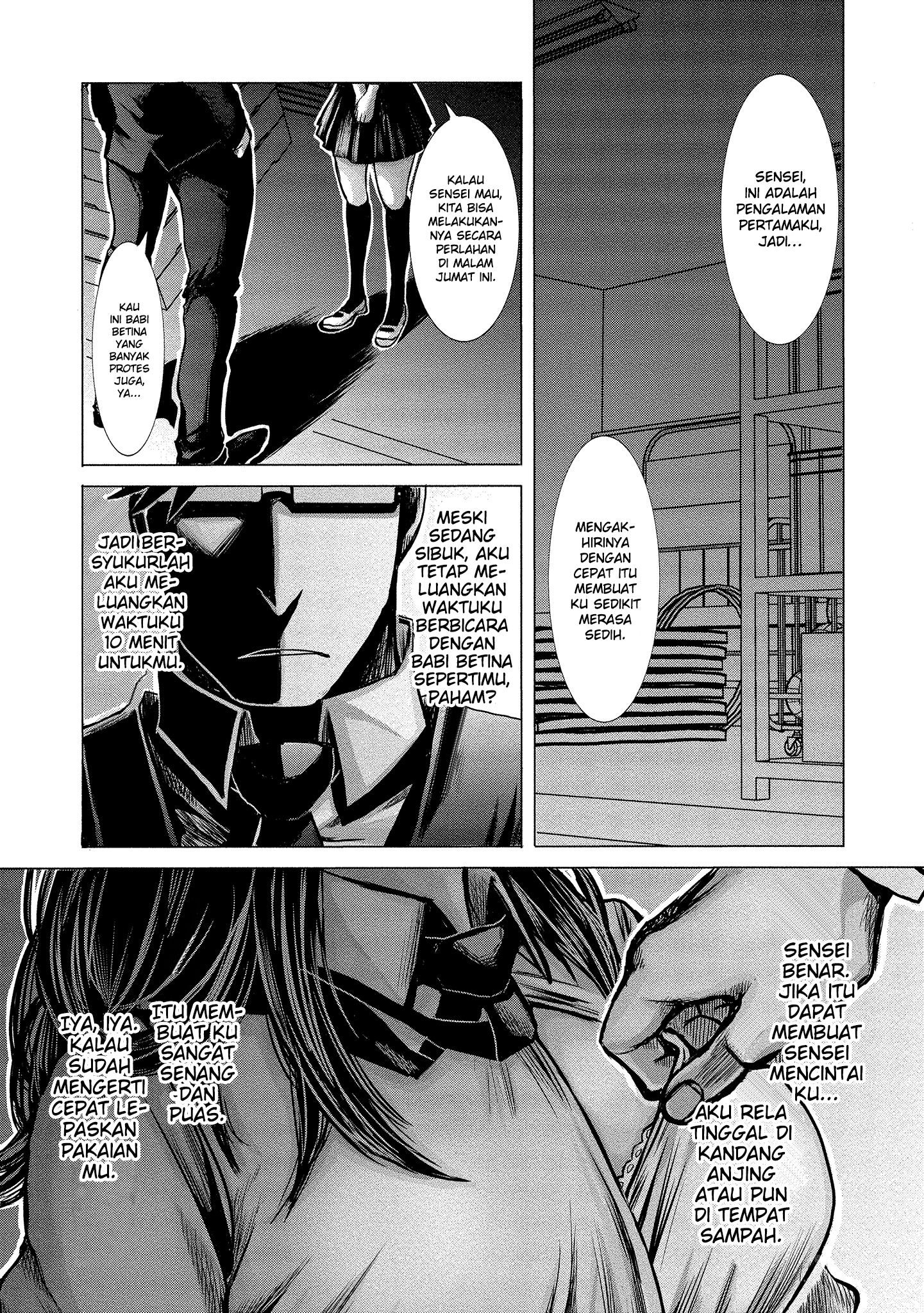 Joshikousei to Seishokusha-san Chapter 4 - halaman 4