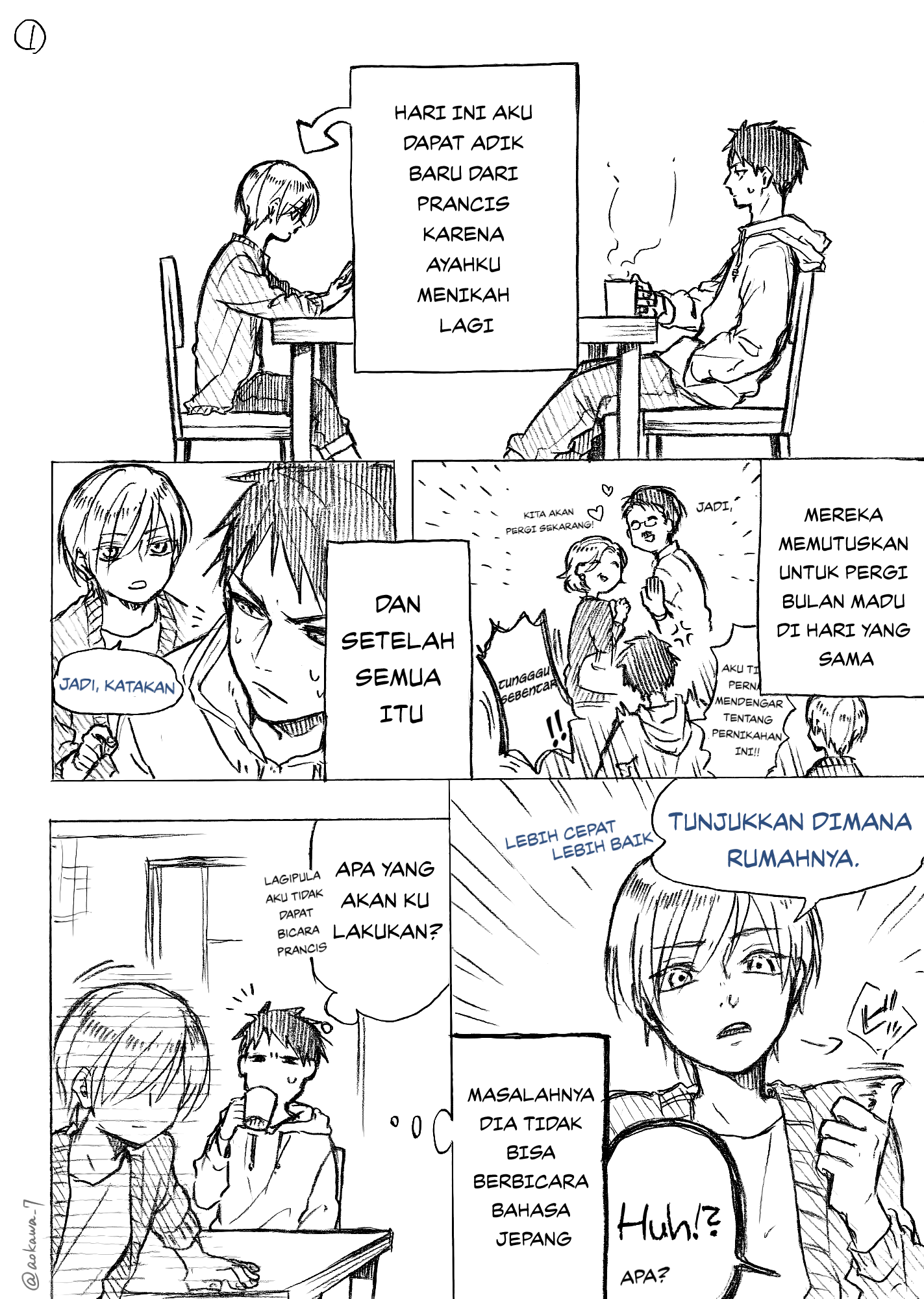 Josou Cosplayer to Otouto Chapter 1.1 - halaman 1