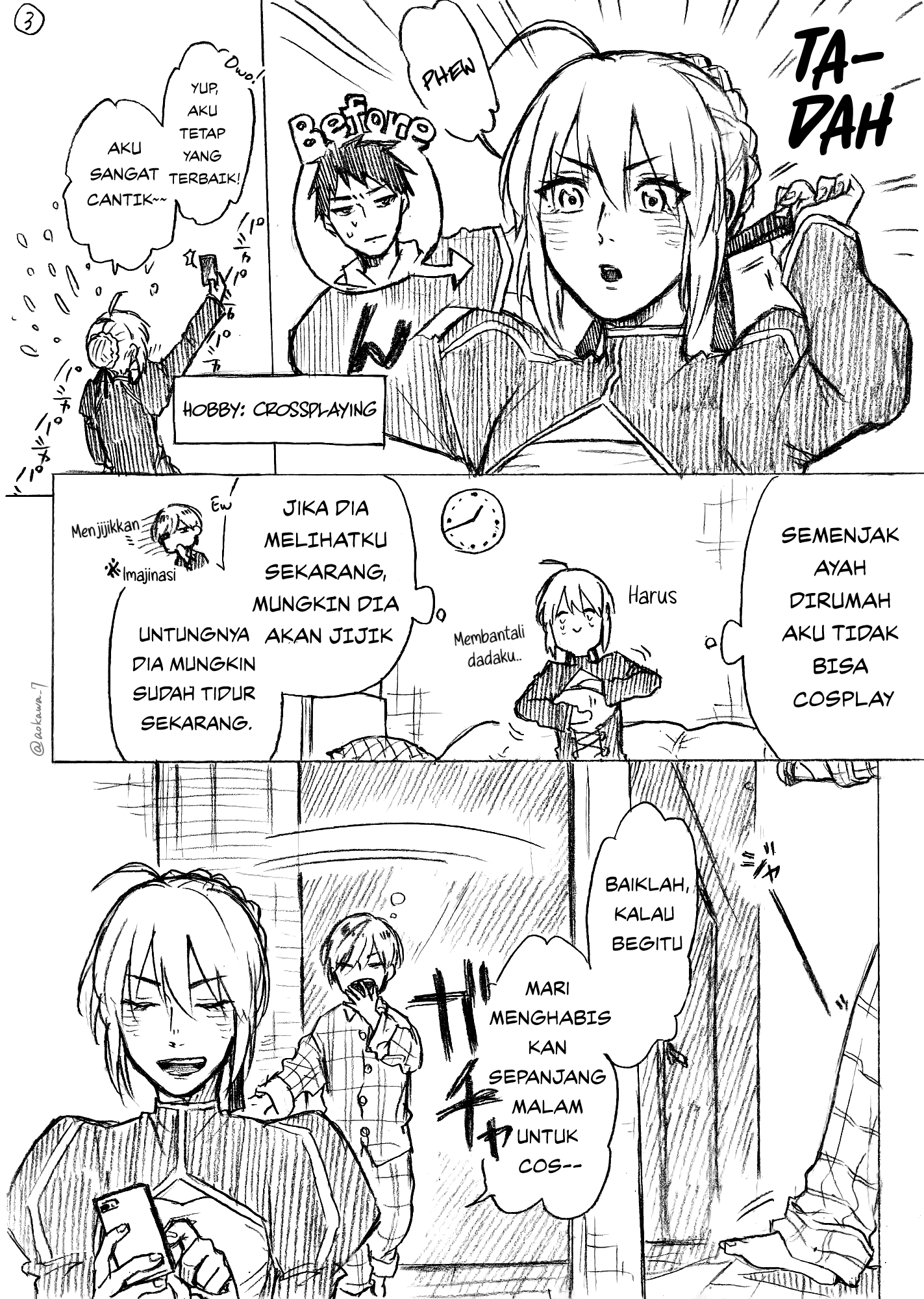 Josou Cosplayer to Otouto Chapter 1.1 - halaman 3