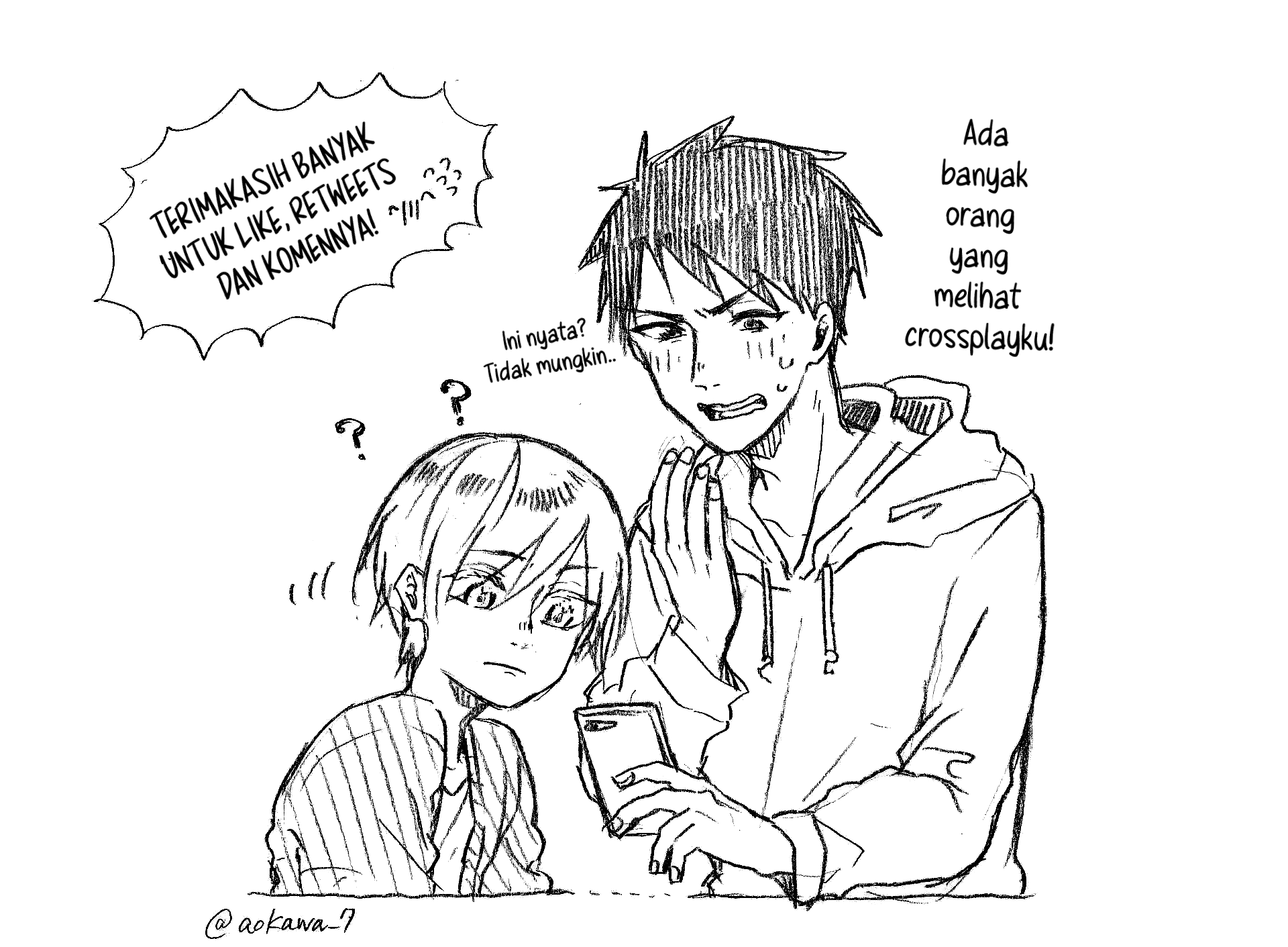 Josou Cosplayer to Otouto Chapter 1.3 - halaman 6