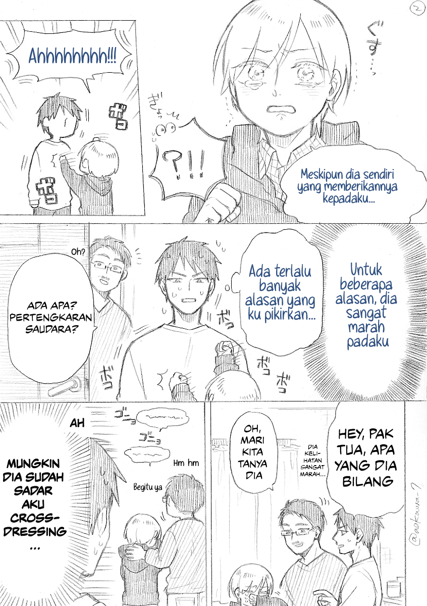 Josou Cosplayer to Otouto Chapter 11.1 - halaman 3