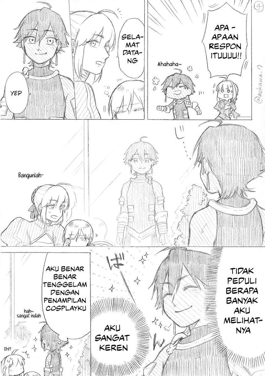 Josou Cosplayer to Otouto Chapter 11.2 - halaman 5