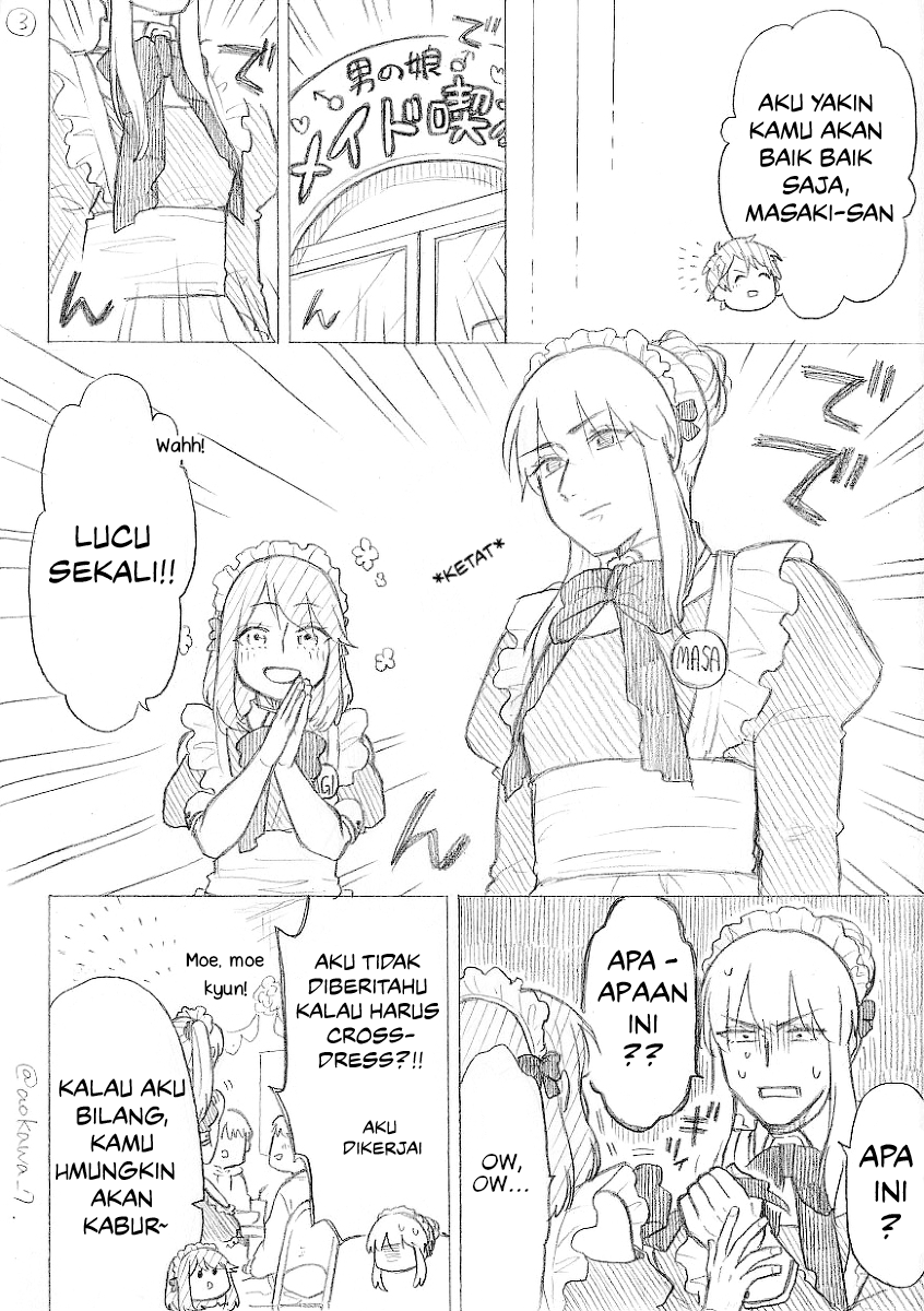 Josou Cosplayer to Otouto Chapter 11.3 - halaman 4
