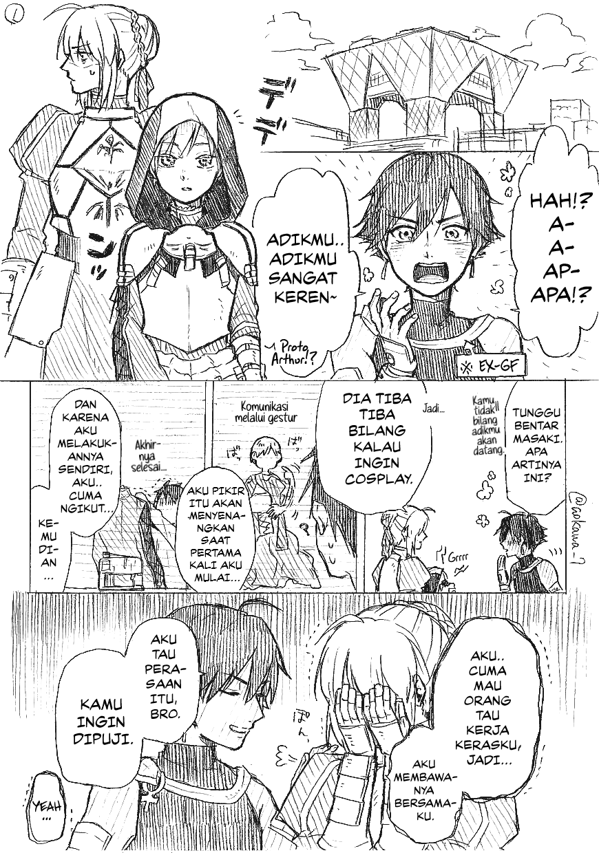 Josou Cosplayer to Otouto Chapter 2.3 - halaman 2