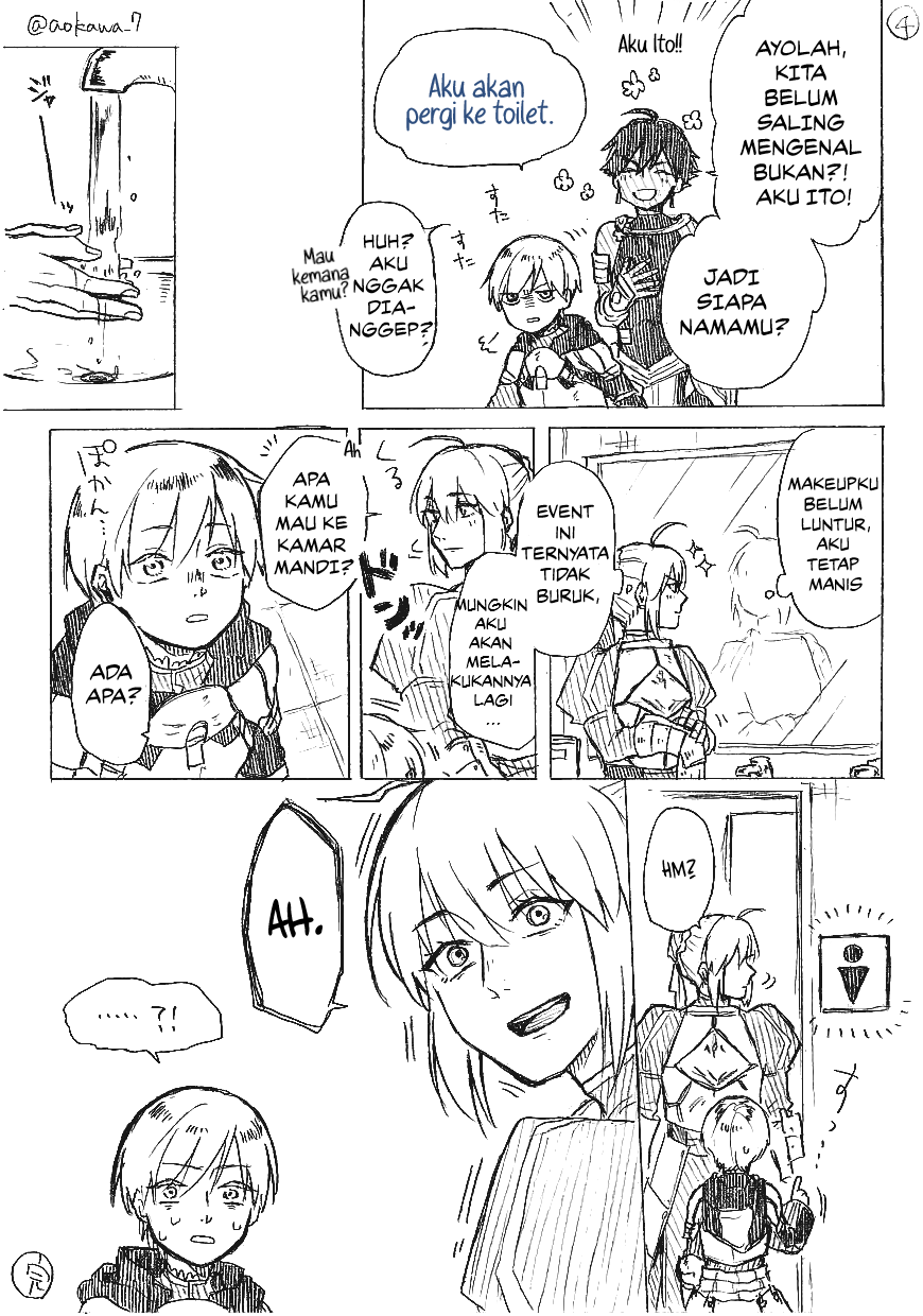 Josou Cosplayer to Otouto Chapter 2.3 - halaman 5