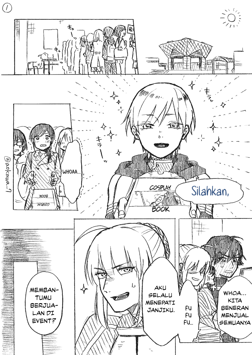 Josou Cosplayer to Otouto Chapter 4.1 - halaman 2