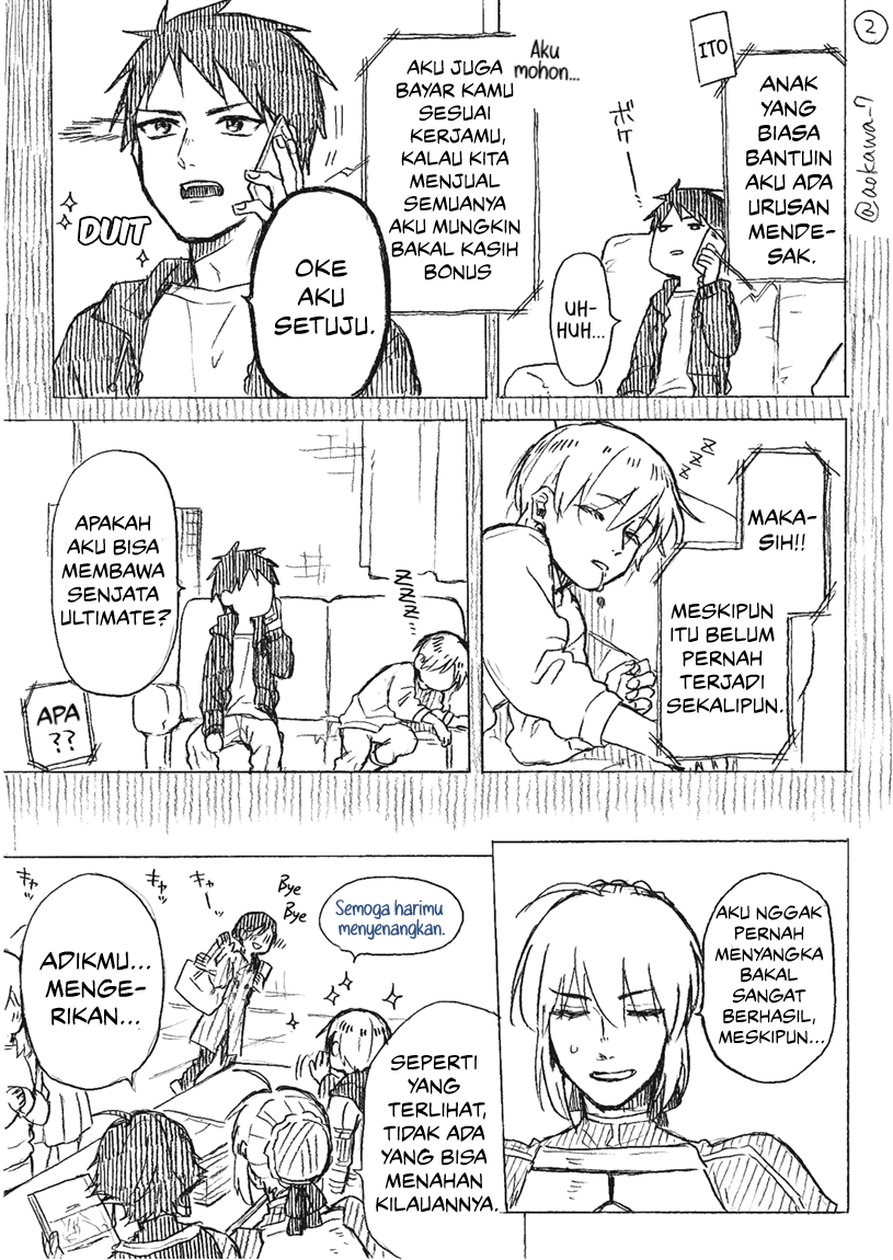 Josou Cosplayer to Otouto Chapter 4.1 - halaman 3