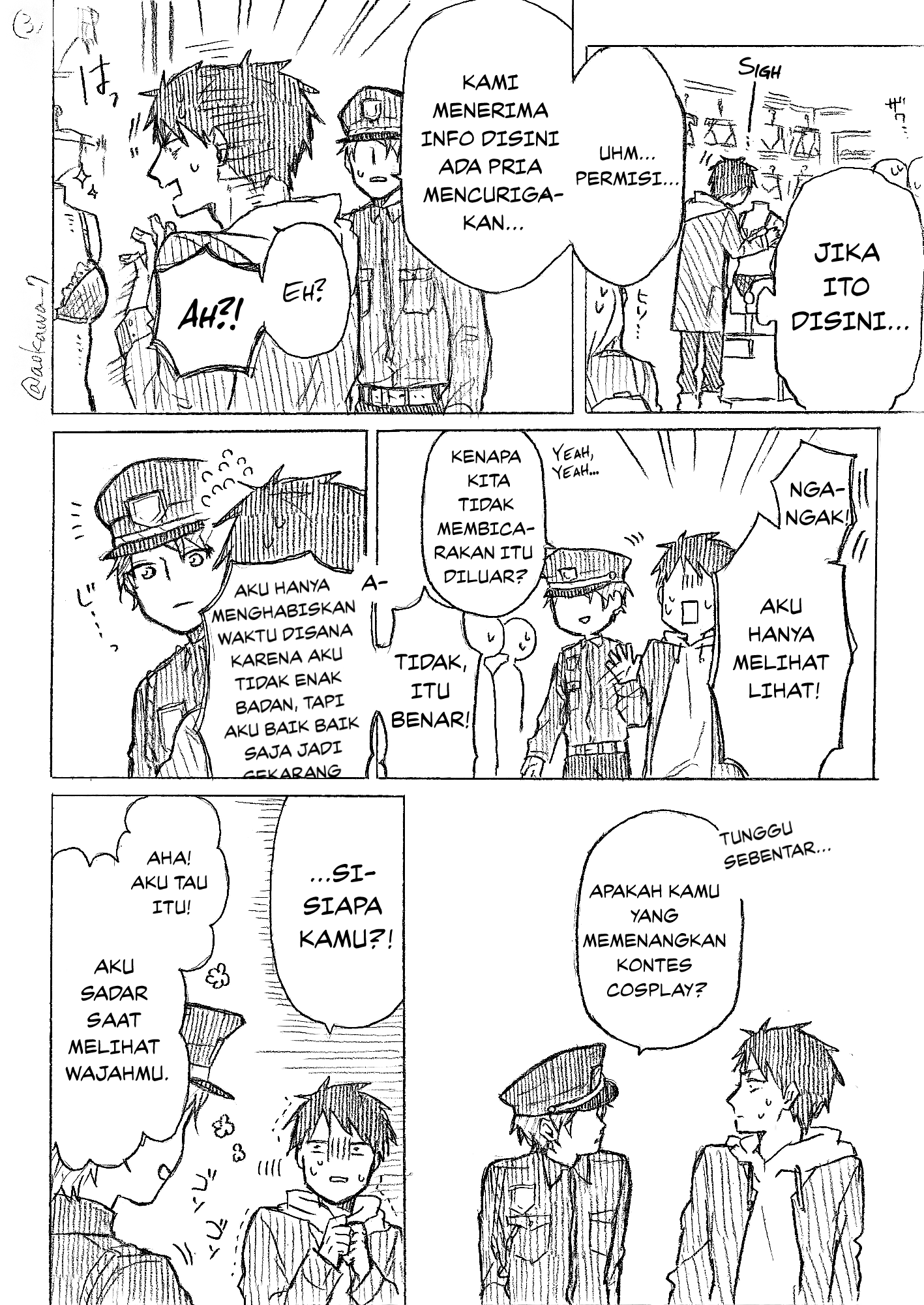 Josou Cosplayer to Otouto Chapter 5.1 - halaman 6