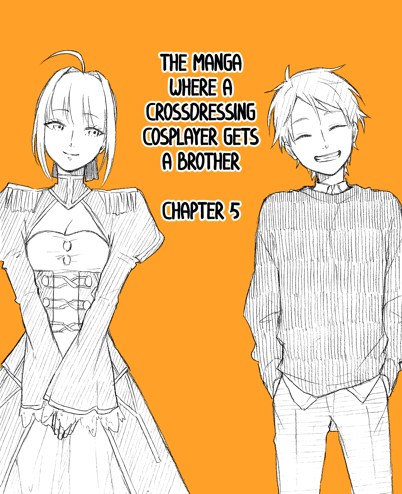 Josou Cosplayer to Otouto Chapter 5.3 - halaman 1