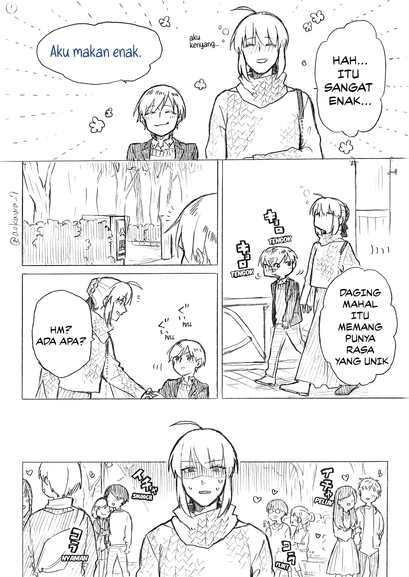 Josou Cosplayer to Otouto Chapter 6.1 - halaman 2