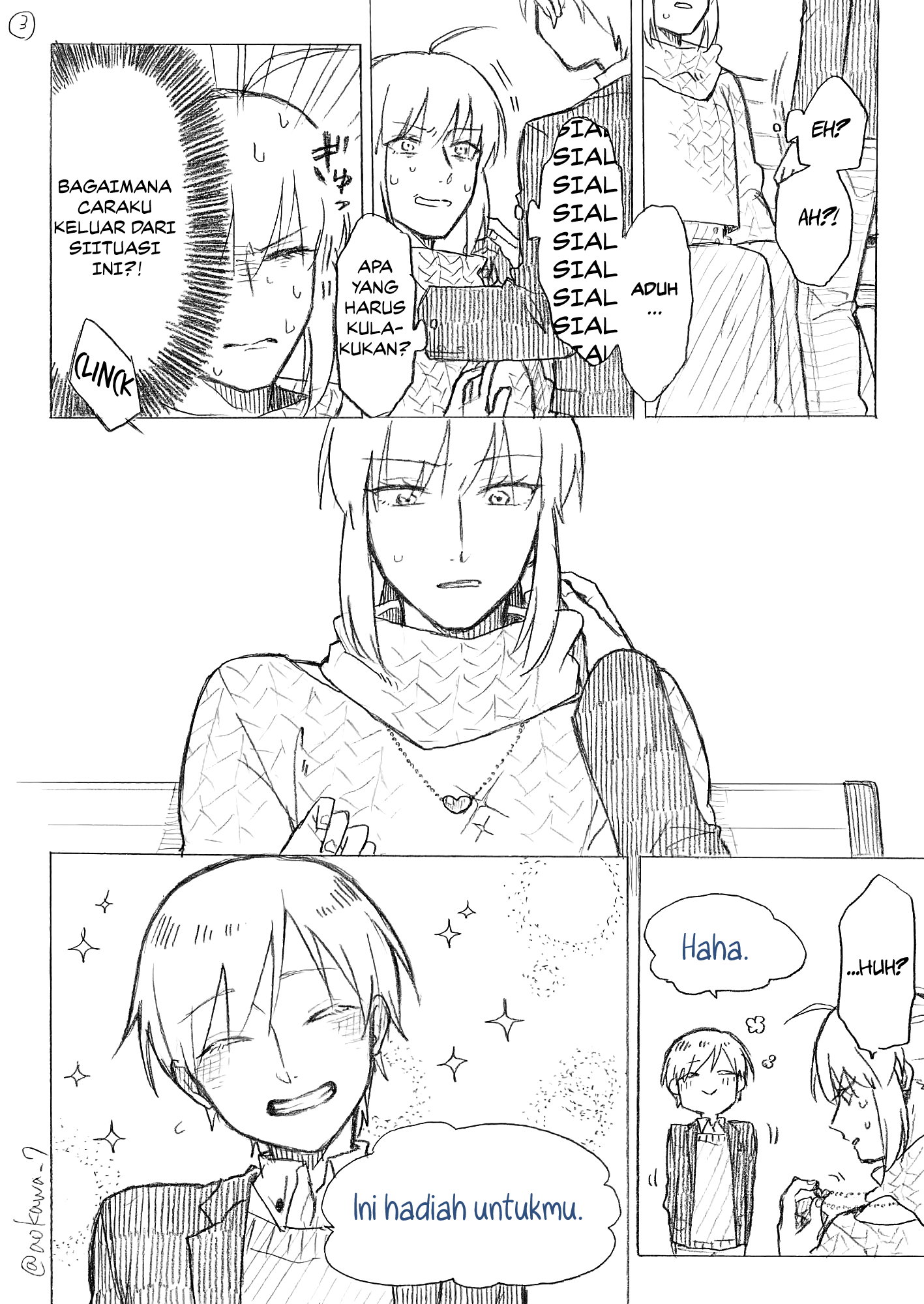 Josou Cosplayer to Otouto Chapter 6.1 - halaman 4