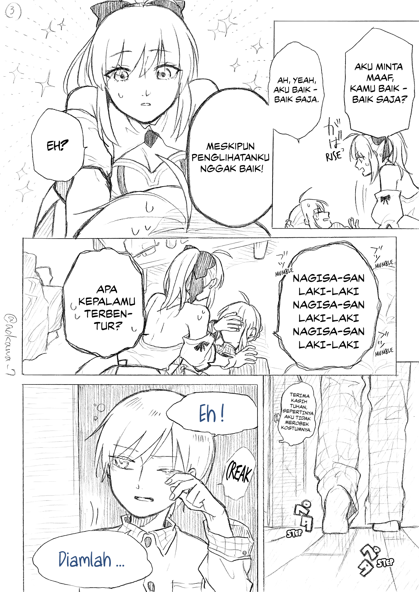 Josou Cosplayer to Otouto Chapter 6.3 - halaman 4