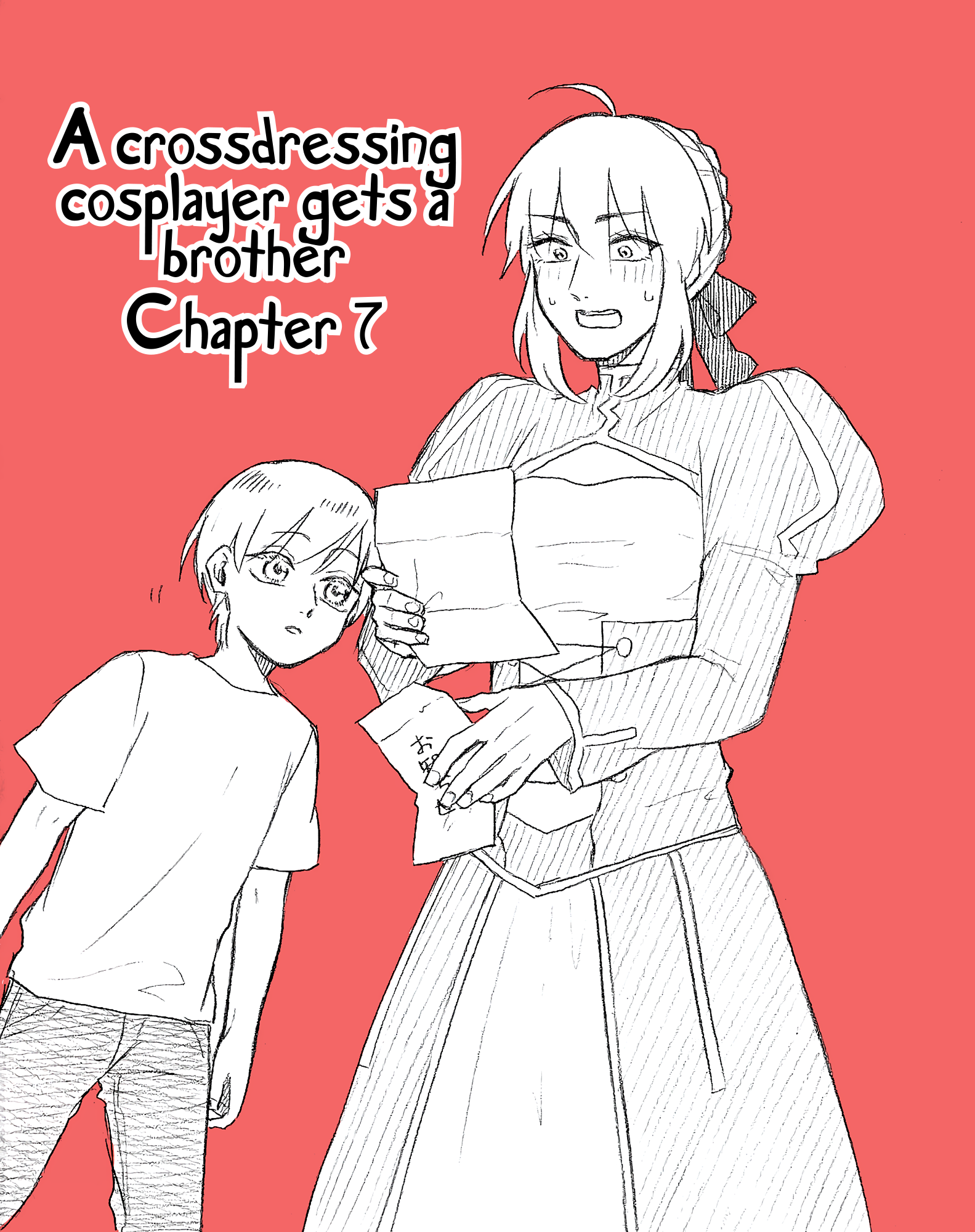 Josou Cosplayer to Otouto Chapter 7.2 - halaman 1