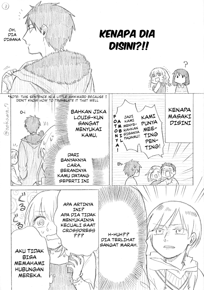 Josou Cosplayer to Otouto Chapter 9.1 - halaman 4