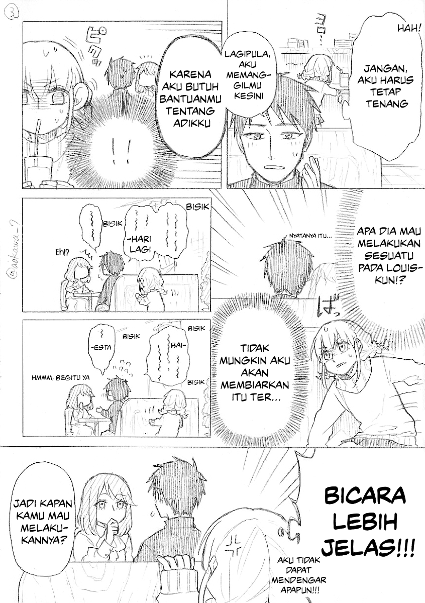 Josou Cosplayer to Otouto Chapter 9.3 - halaman 4