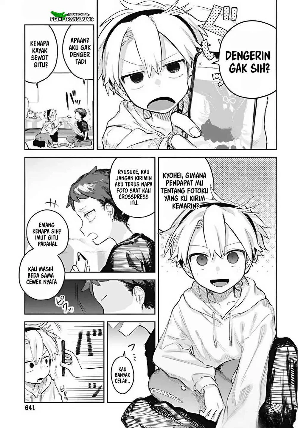 Josou Danshi wa Skirt wo Nugitai Chapter 16 - halaman 3