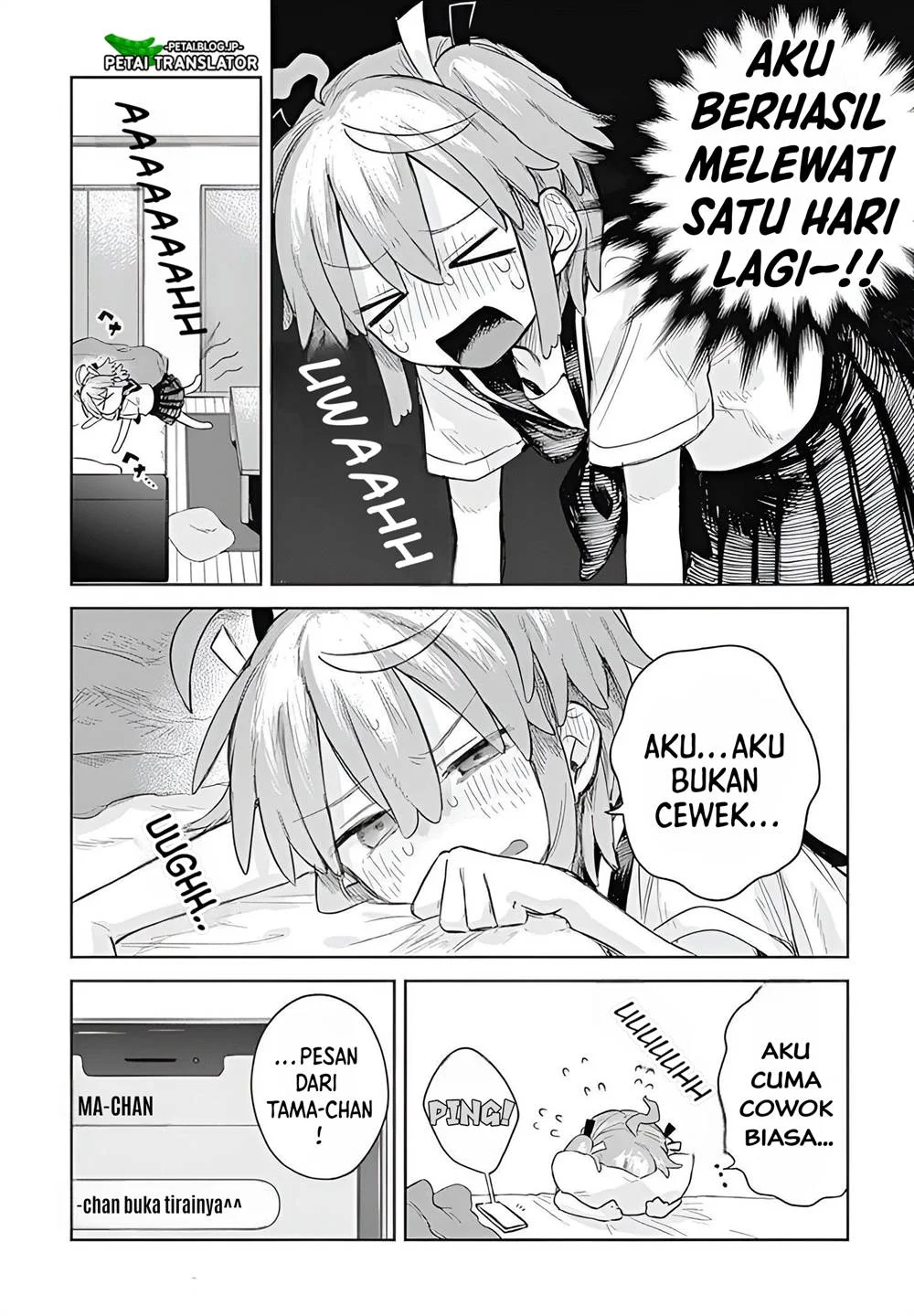 Josou Danshi wa Skirt wo Nugitai! Chapter 1 - halaman 30