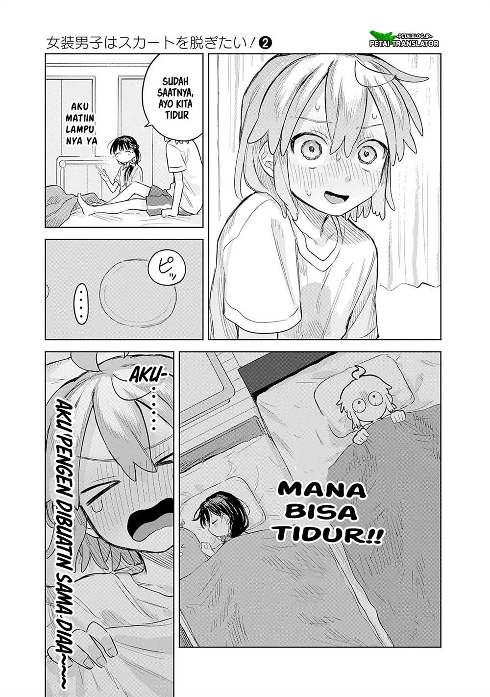 Josou Danshi wa Skirt wo Nugitai! Chapter 12 - halaman 19