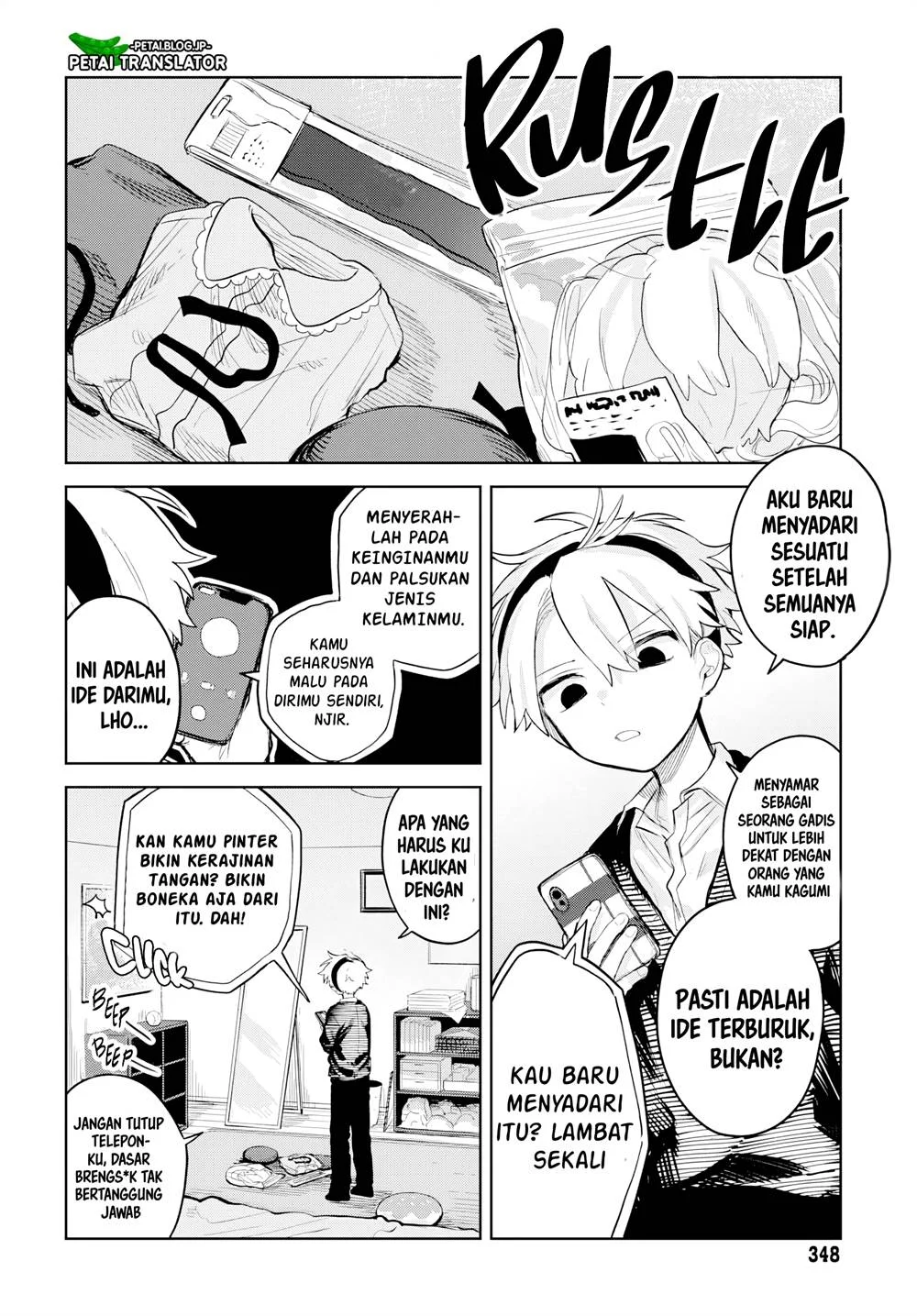 Josou Danshi wa Skirt wo Nugitai! Chapter 8 - halaman 18