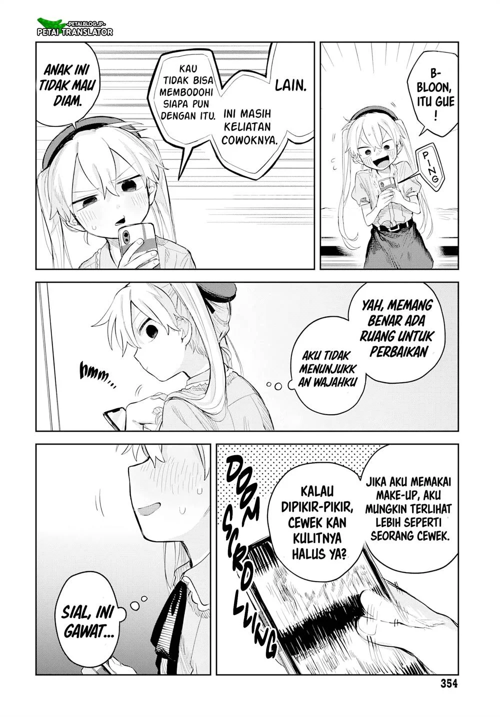 Josou Danshi wa Skirt wo Nugitai! Chapter 8 - halaman 24