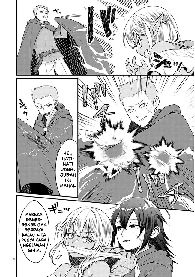 Josou Loli Jijii Dark Elf to Onnanoko ni Kirawareru Noroi wo Motsu Ningen Chapter 0 - halaman 28