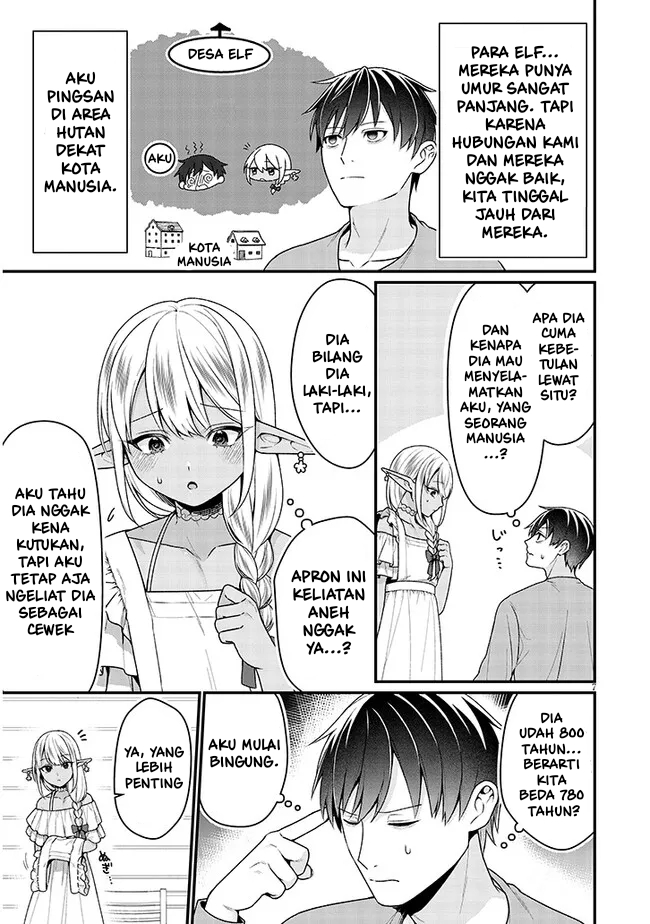 Josou Loli Jijii Dark Elf to Onnanoko ni Kirawareru Noroi wo Motsu Ningen Chapter 0 - halaman 9