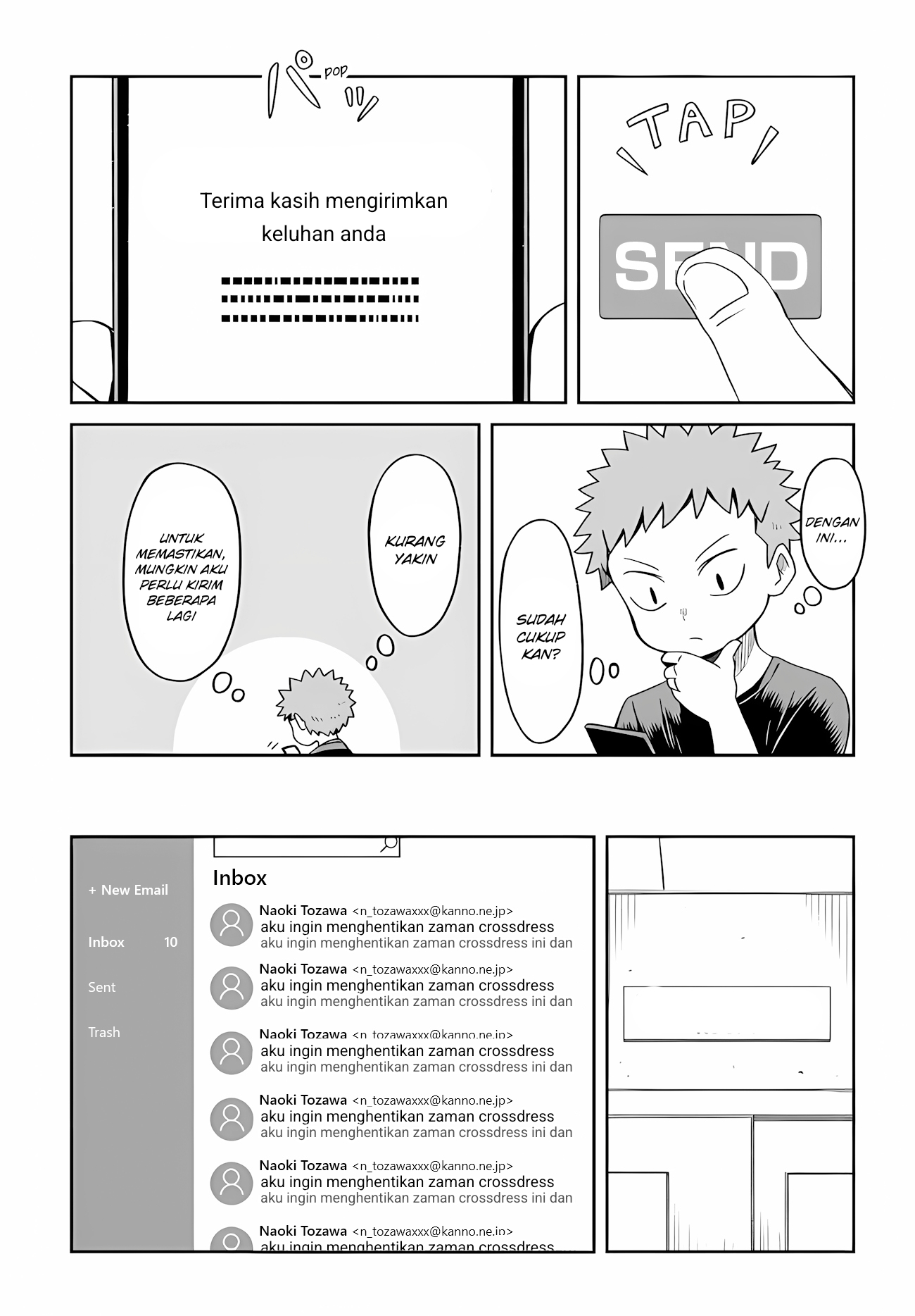 Josou Shinai no wa Ore dake nano ka!? Chapter 10 - halaman 4