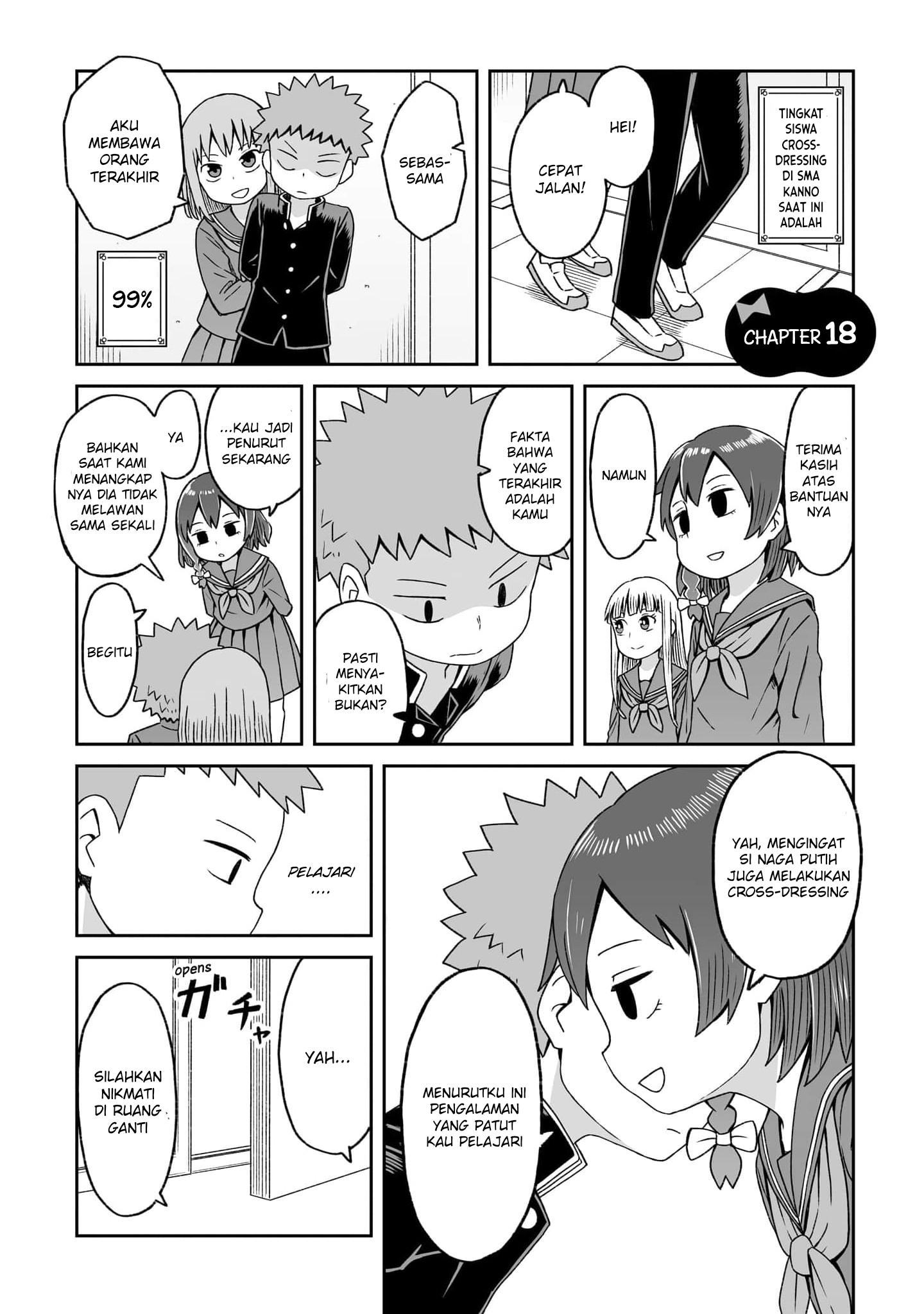 Josou Shinai no wa Ore dake nano ka!? Chapter 18 - halaman 2