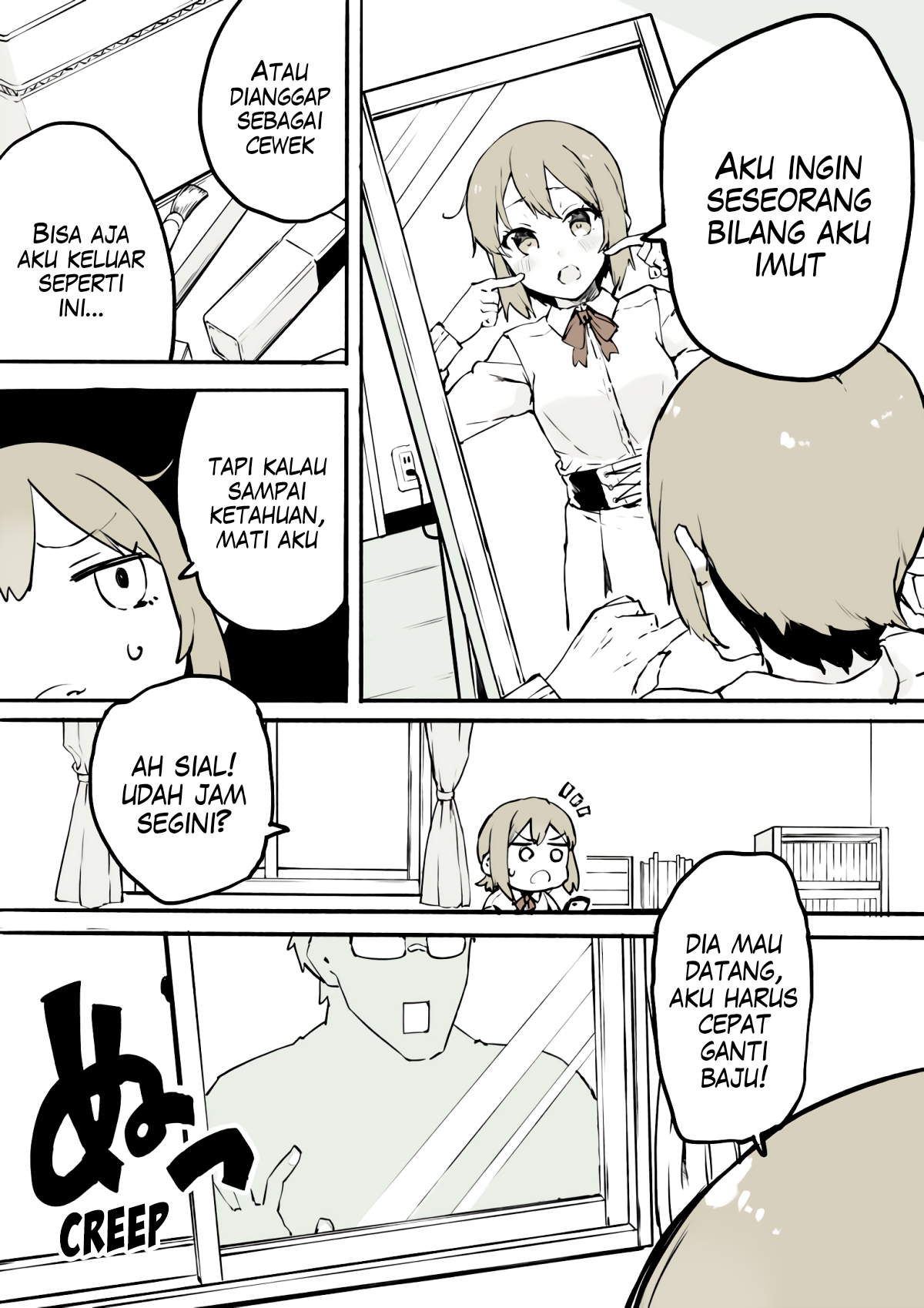 Josou wo Yamerarenaku Naru Otokonoko no Hanashi Chapter 1 - halaman 3