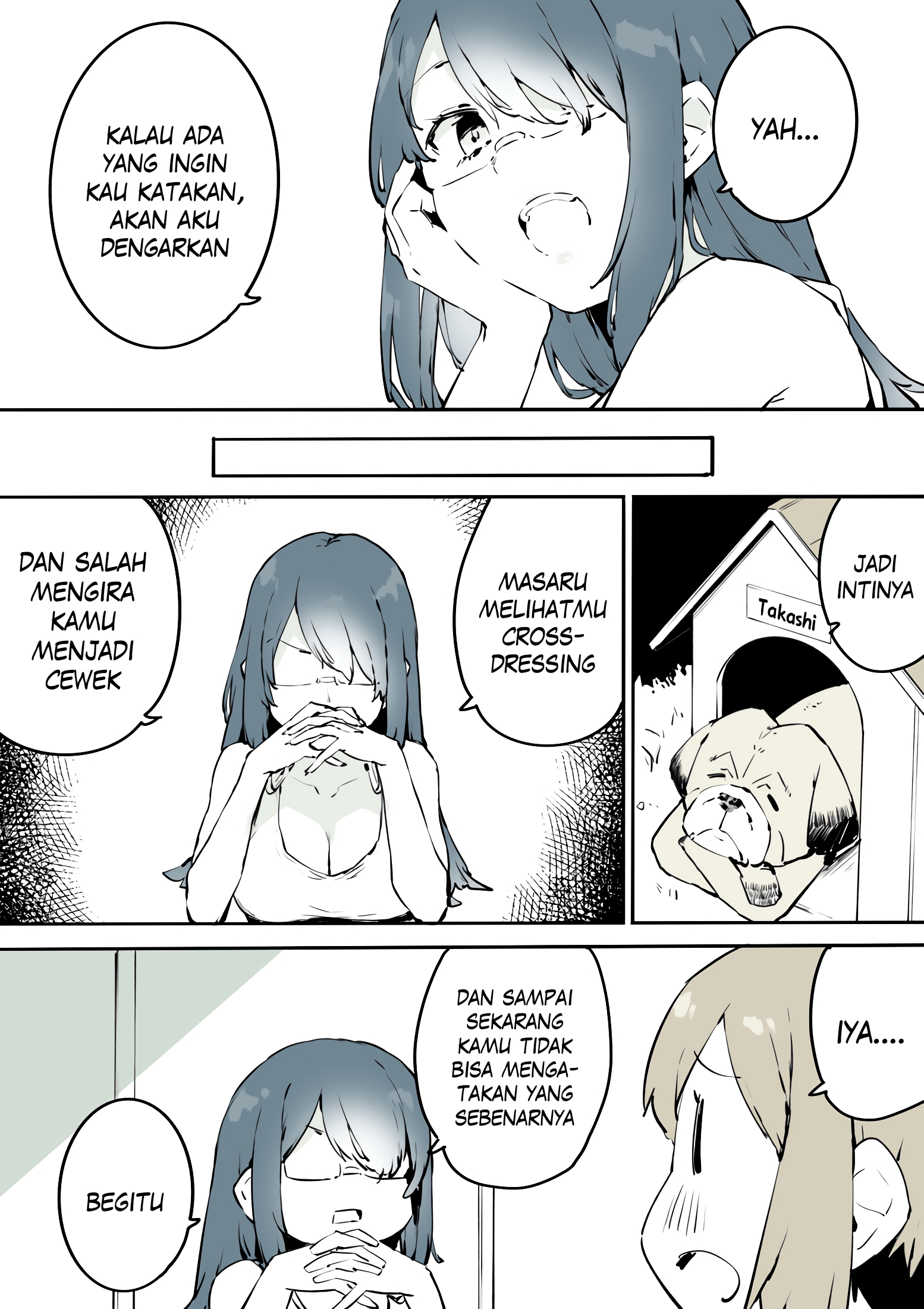 Josou wo Yamerarenaku Naru Otokonoko no Hanashi Chapter 11 - halaman 5