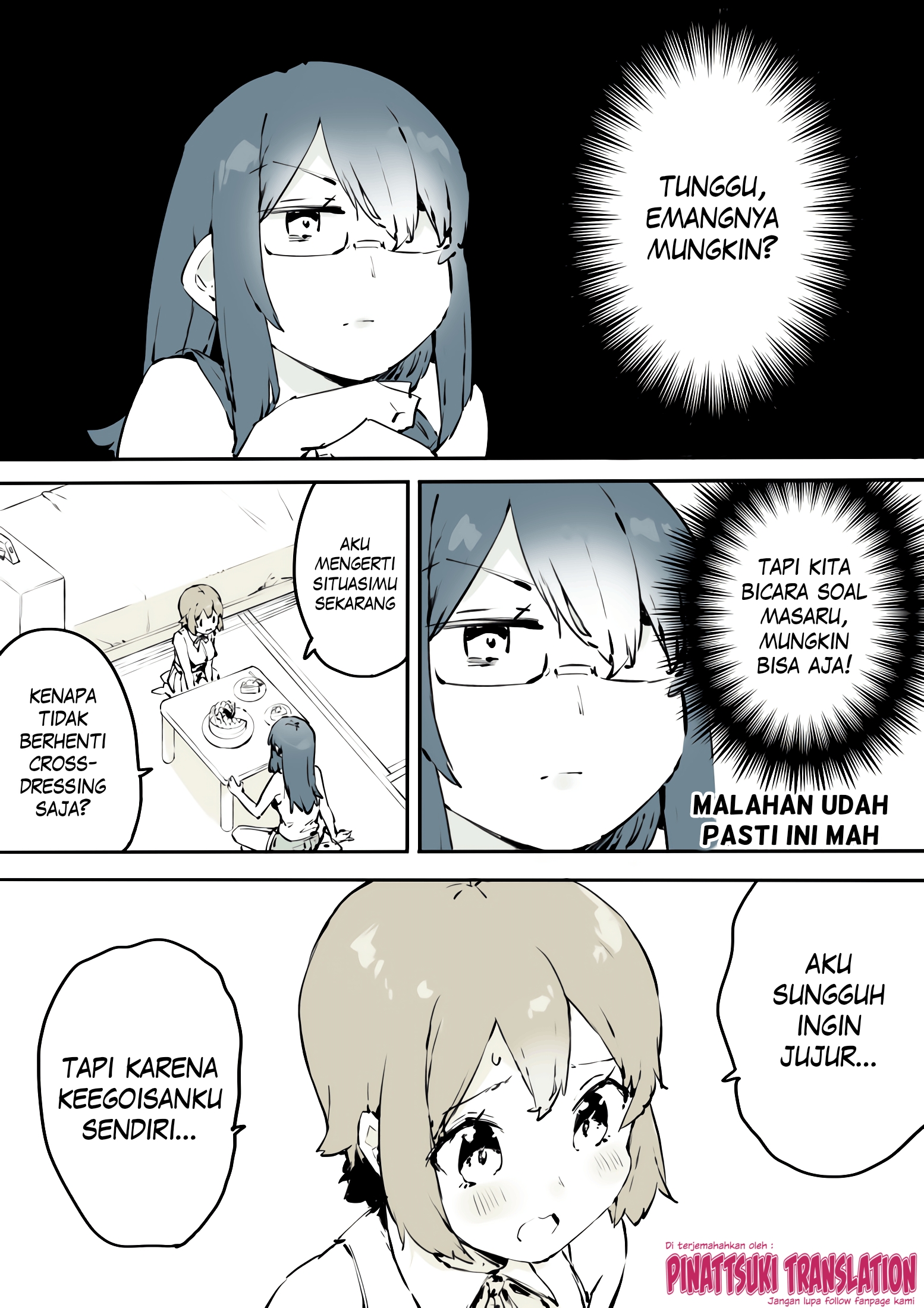 Josou wo Yamerarenaku Naru Otokonoko no Hanashi Chapter 11 - halaman 6