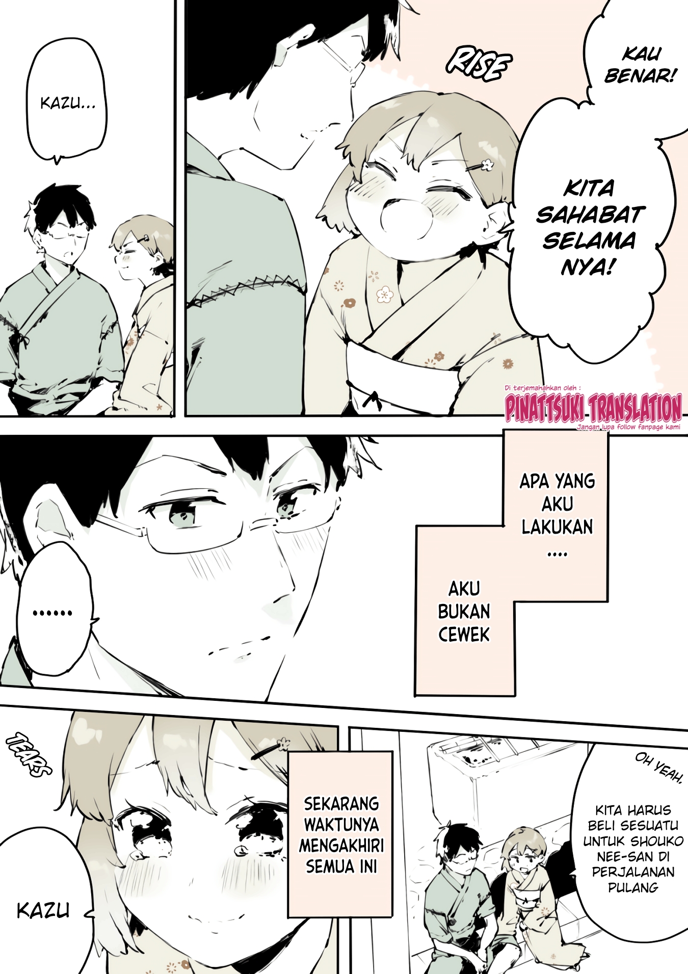 Josou wo Yamerarenaku Naru Otokonoko no Hanashi Chapter 15 - halaman 9