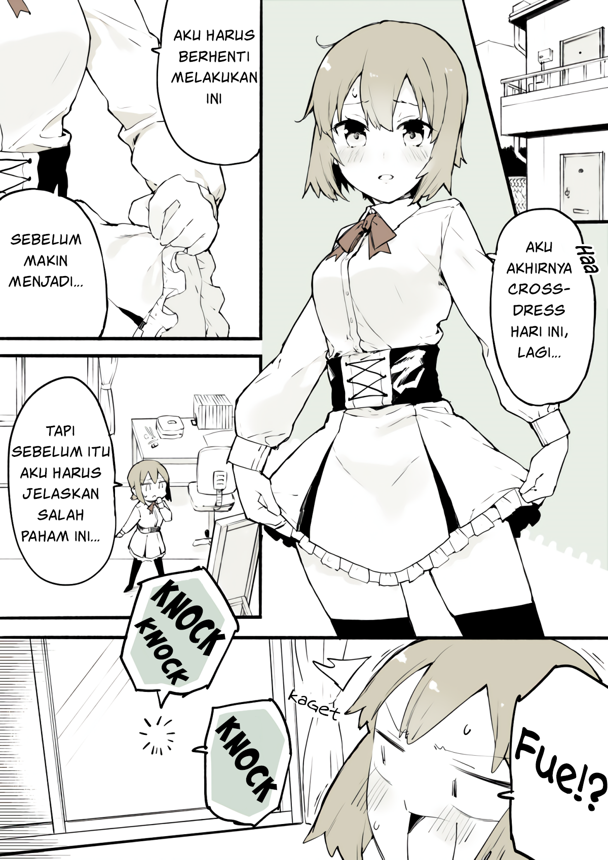 Josou wo Yamerarenaku Naru Otokonoko no Hanashi Chapter 2 - halaman 2