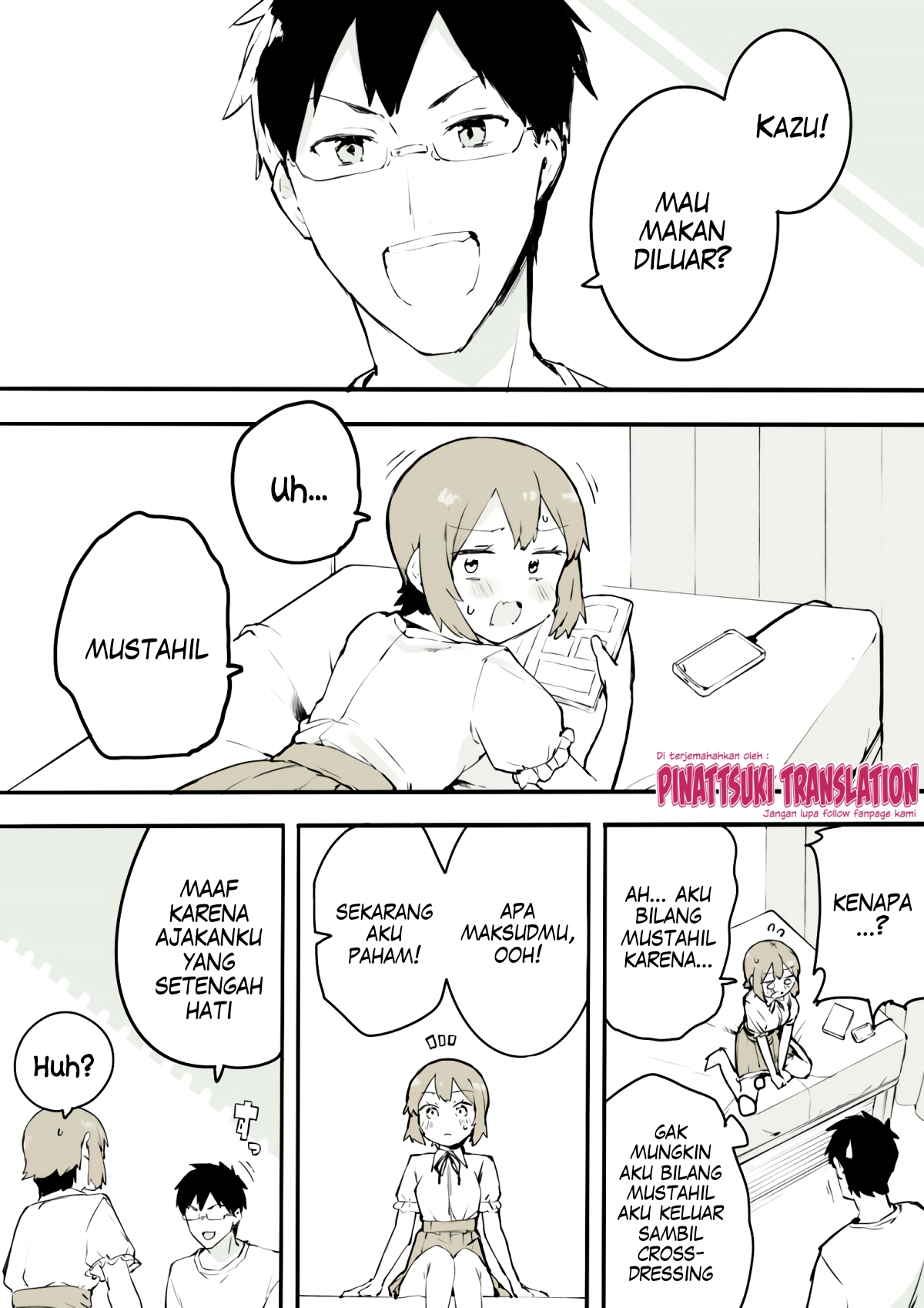 Josou wo Yamerarenaku Naru Otokonoko no Hanashi Chapter 5 - halaman 2