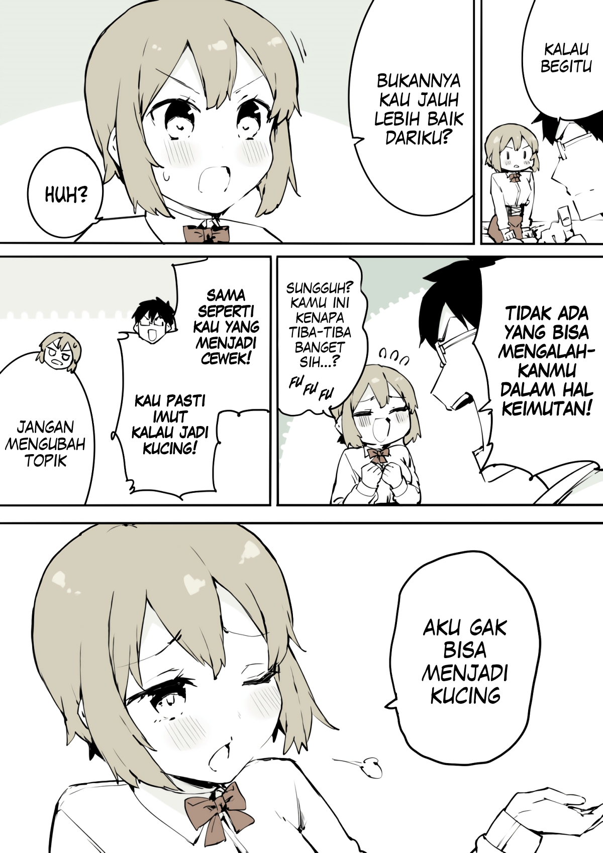 Josou wo Yamerarenaku Naru Otokonoko no Hanashi Chapter 7 - halaman 4