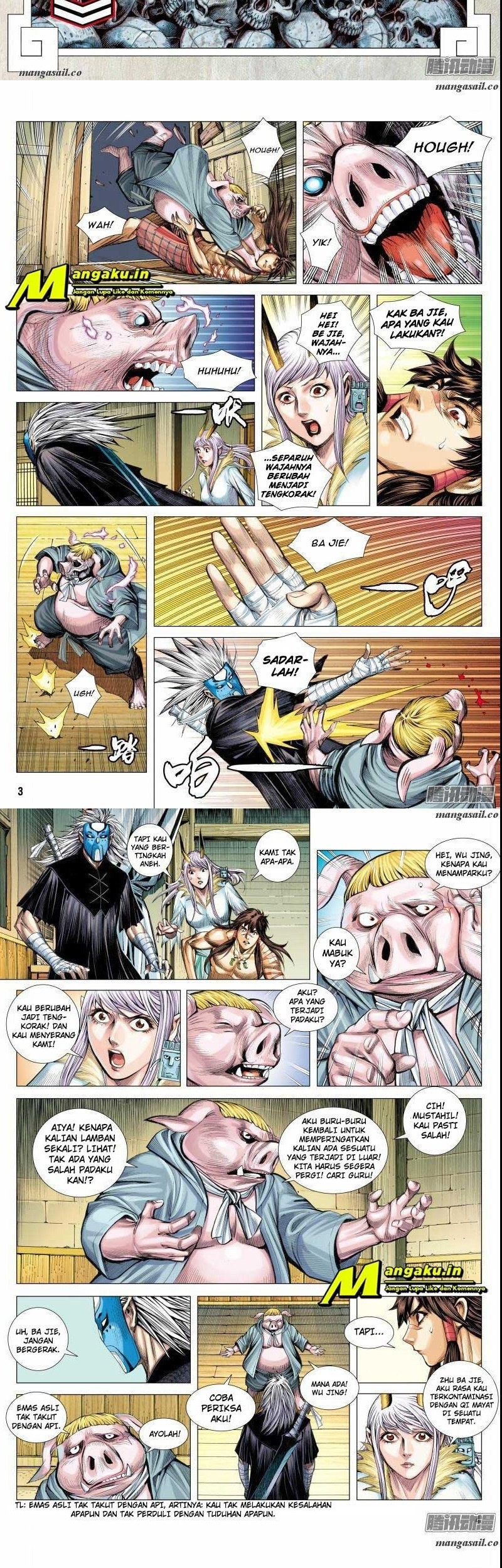 Journey to the West (Zheng Jian He) Chapter 118 - halaman 3
