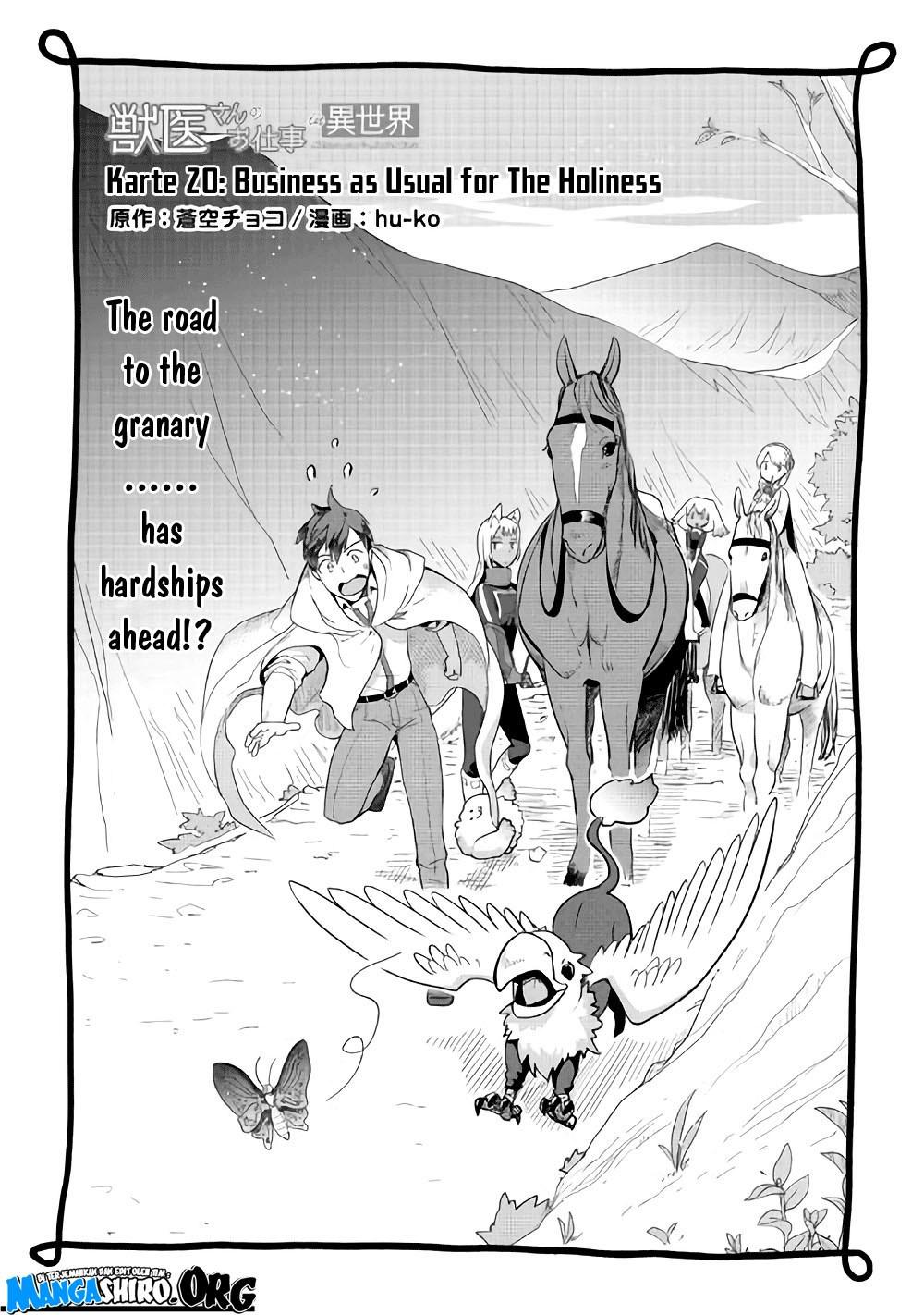 Jui-san no Oshigoto in Isekai Chapter 20 - halaman 2