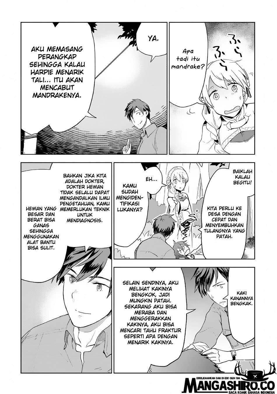 Jui-san no Oshigoto in Isekai Chapter 22 - halaman 21