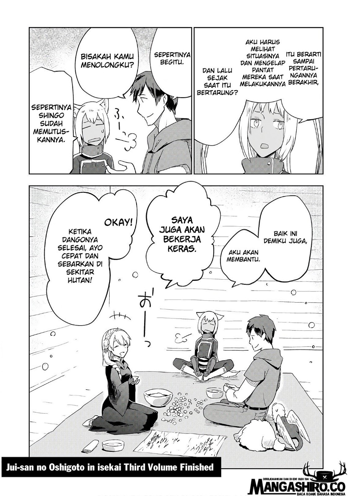 Jui-san no Oshigoto in Isekai Chapter 24 - halaman 22