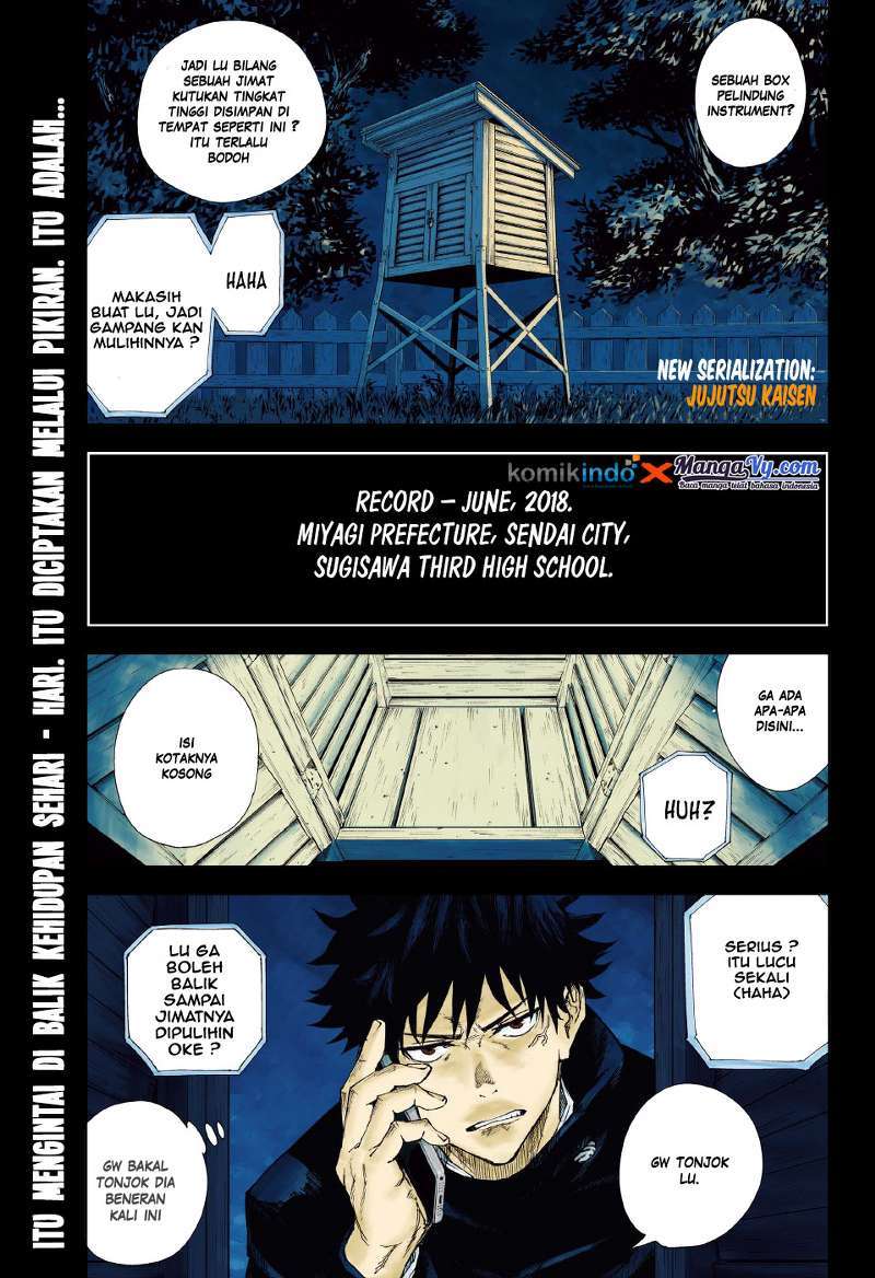 Jujutsu Kaisen Chapter 1 - halaman 3