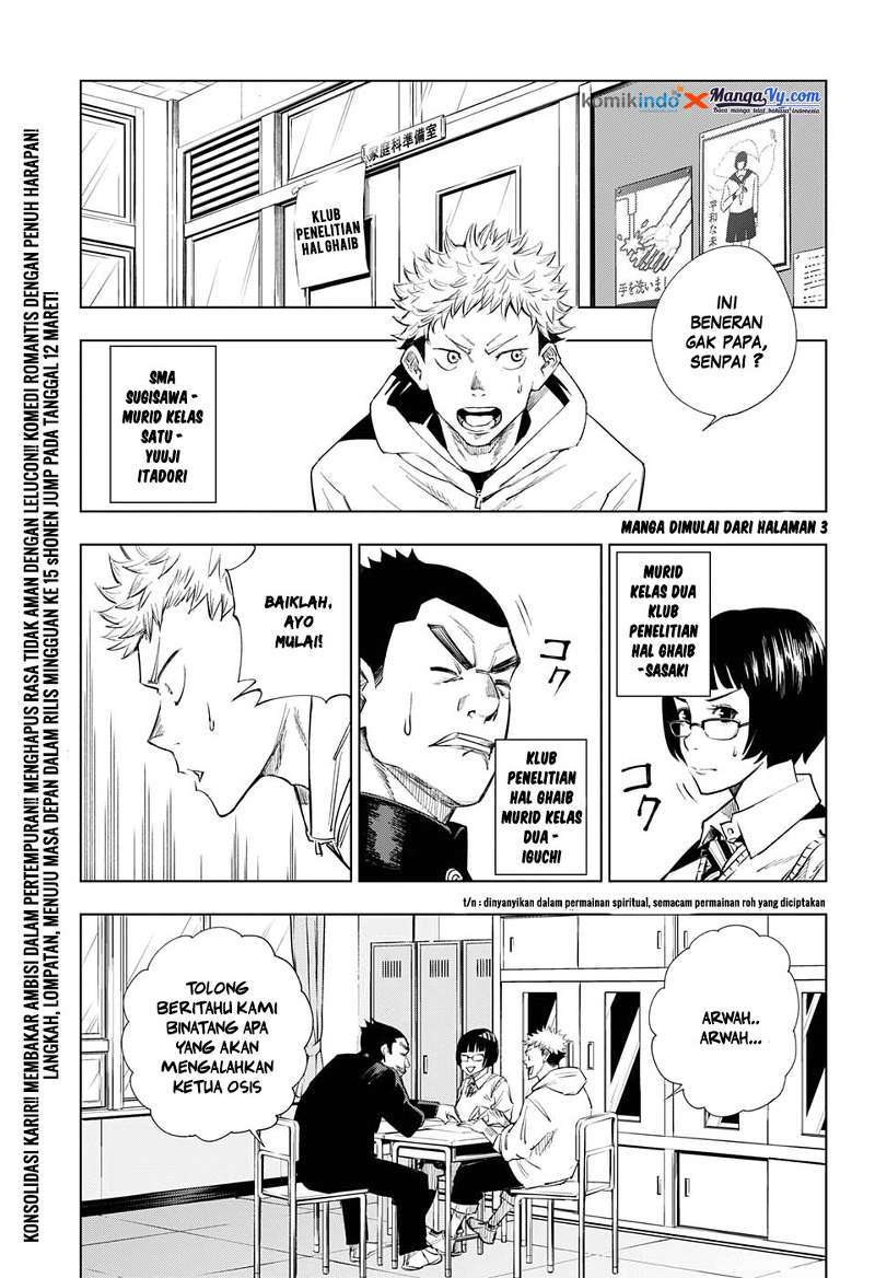 Jujutsu Kaisen Chapter 1 - halaman 6
