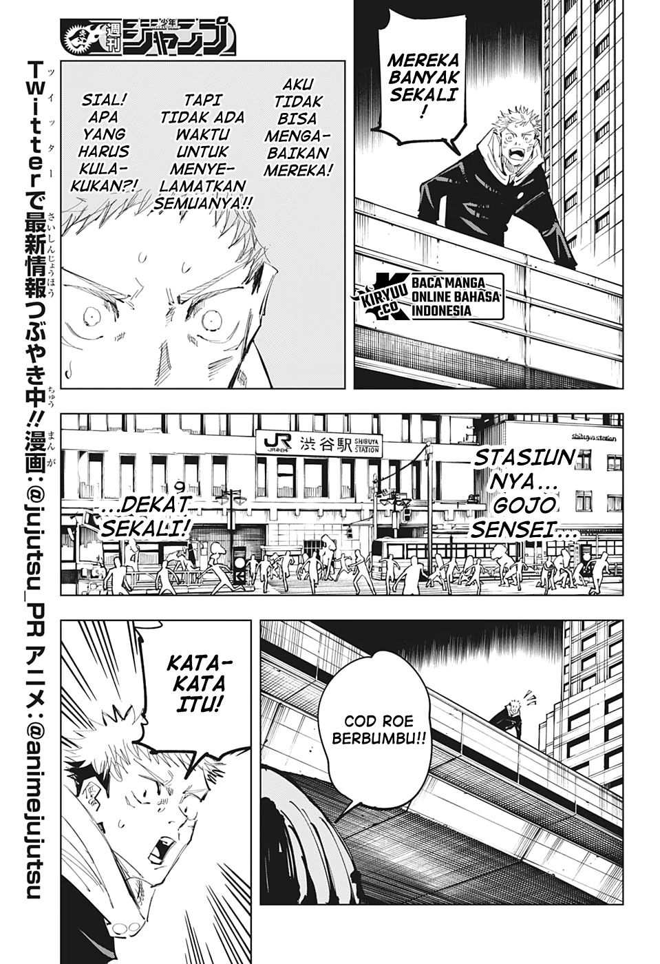 Jujutsu Kaisen Chapter 100 - halaman 21