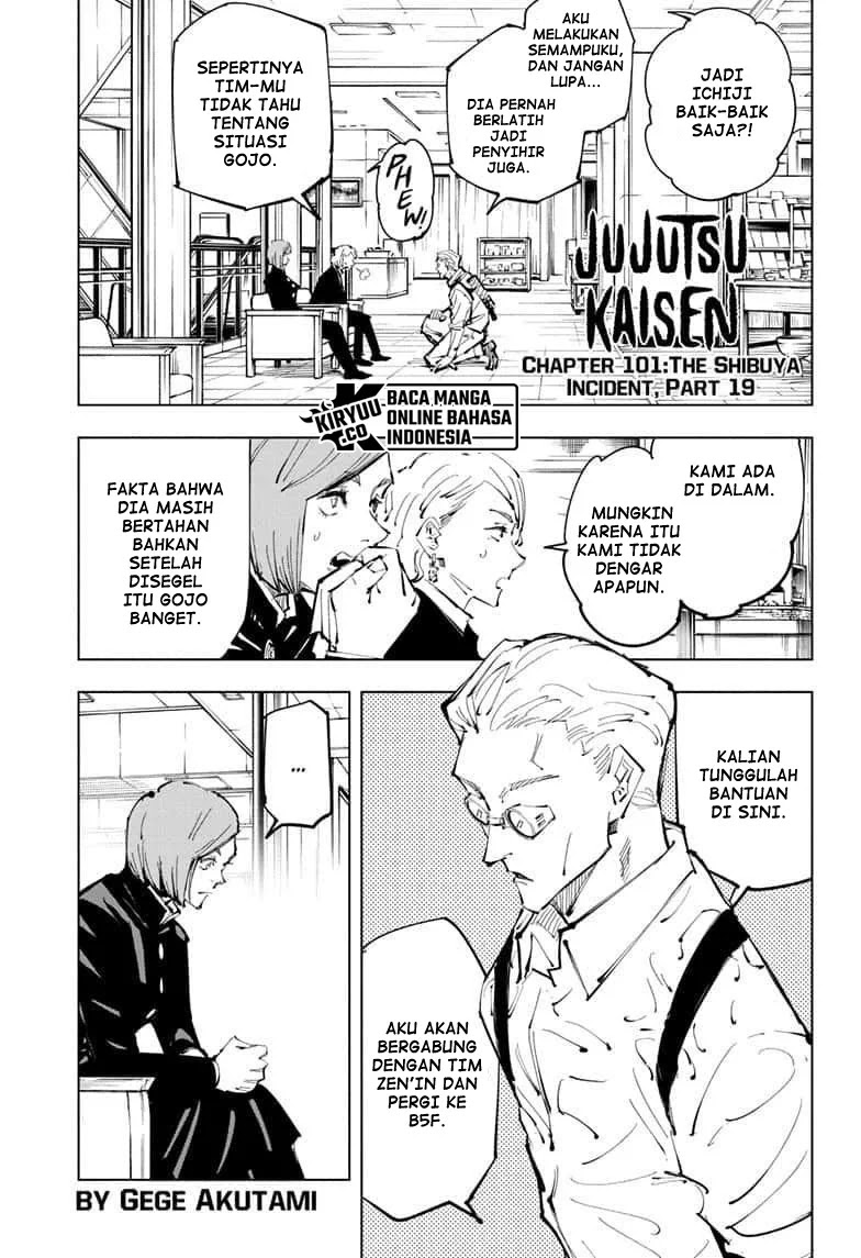 Jujutsu Kaisen Chapter 101 - halaman 2